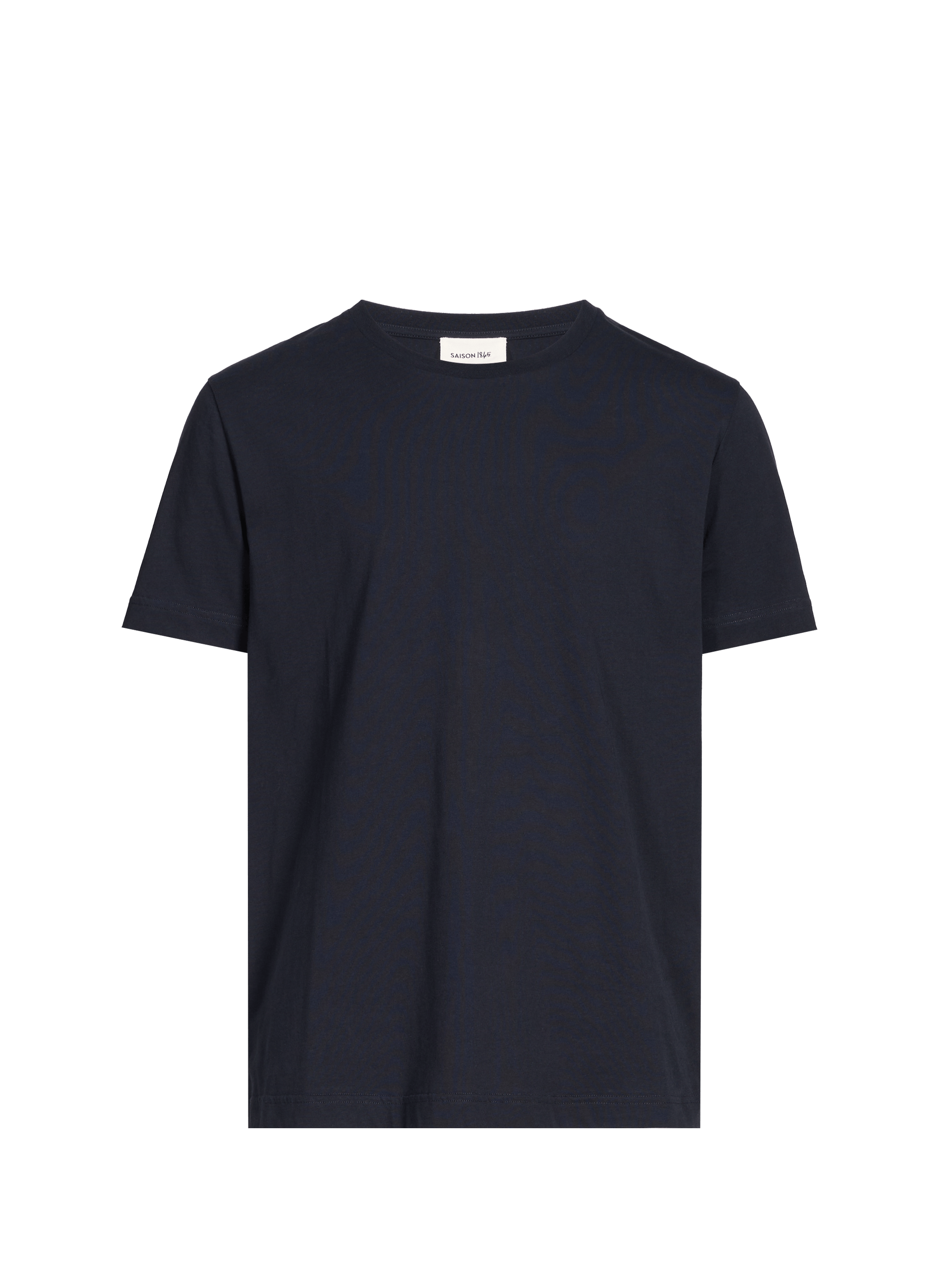 Round neck cotton baff-o T-shirt SAISON 1865