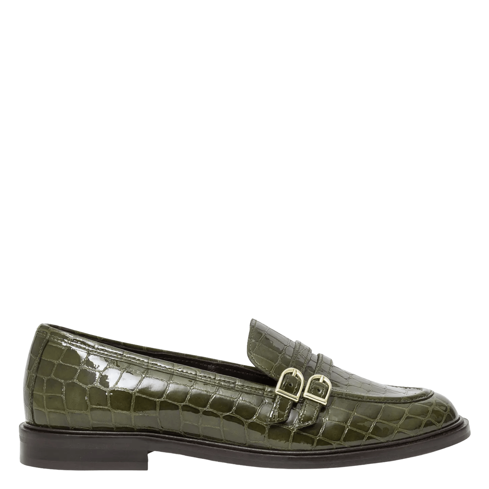 Mocassins en cuir BOCAGE Vert