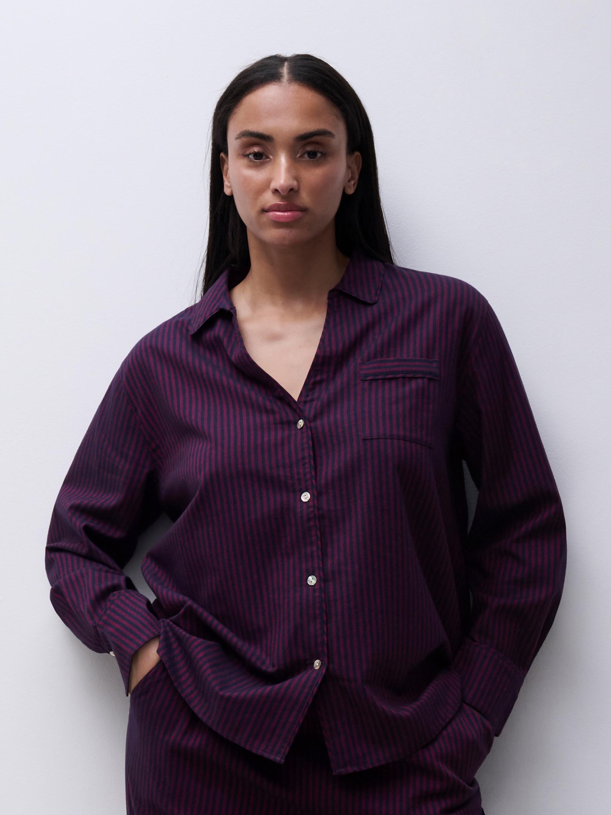 Long-sleeved shirt CHANTELLE Purple