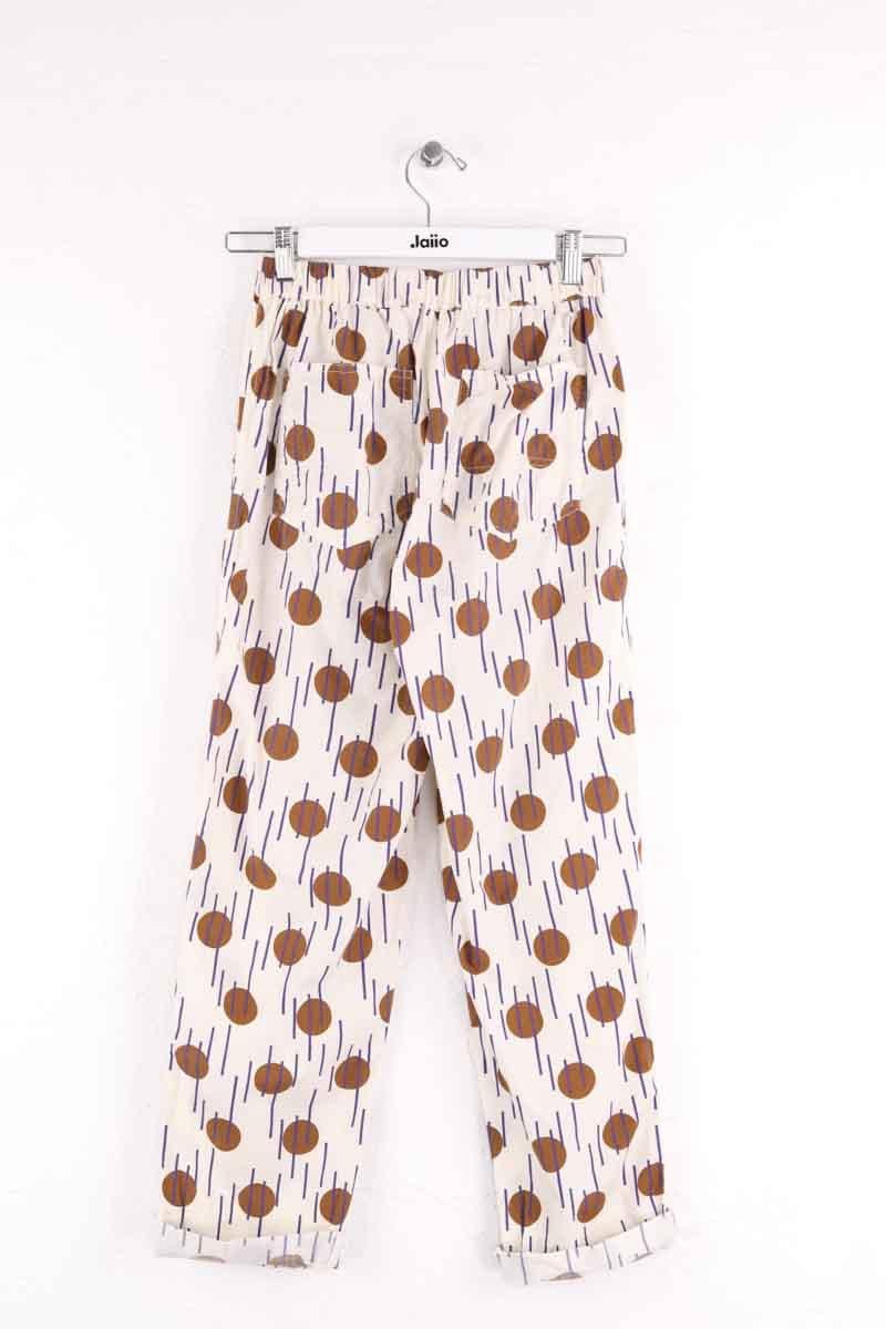 Straight-leg pants CHLOE STORA - SECONDE MAIN White