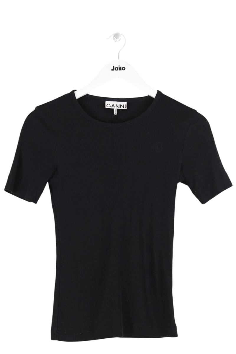 T-shirt GANNI - Seconde Main Black