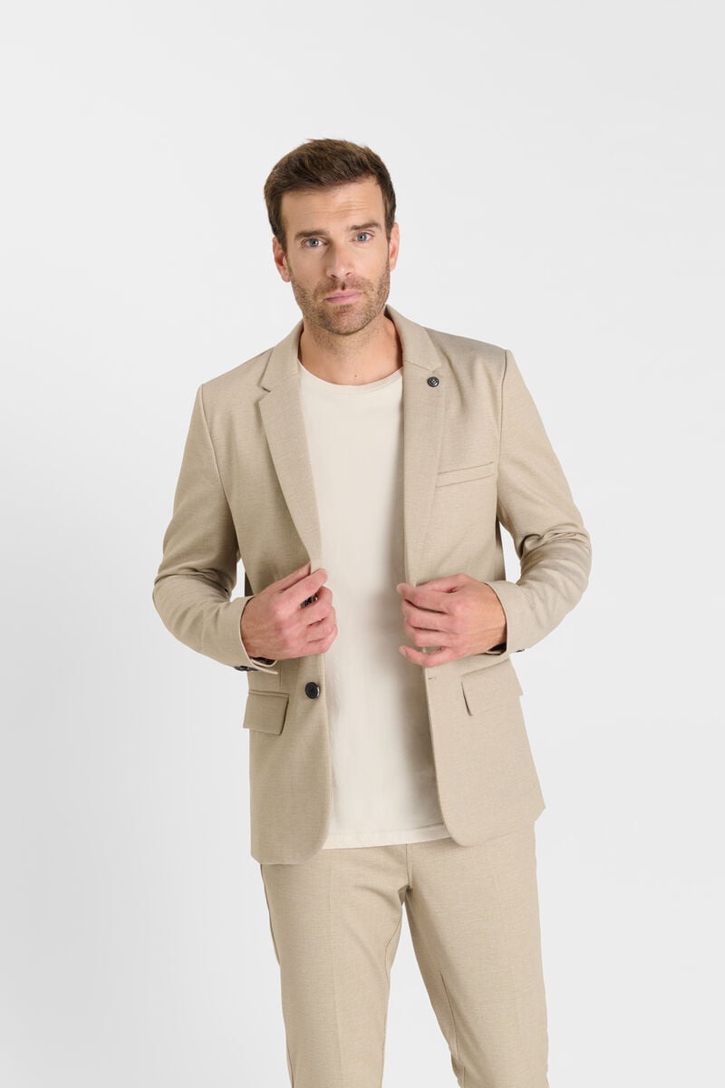 Buttoned jacket LE TEMPS DES CERISES Beige