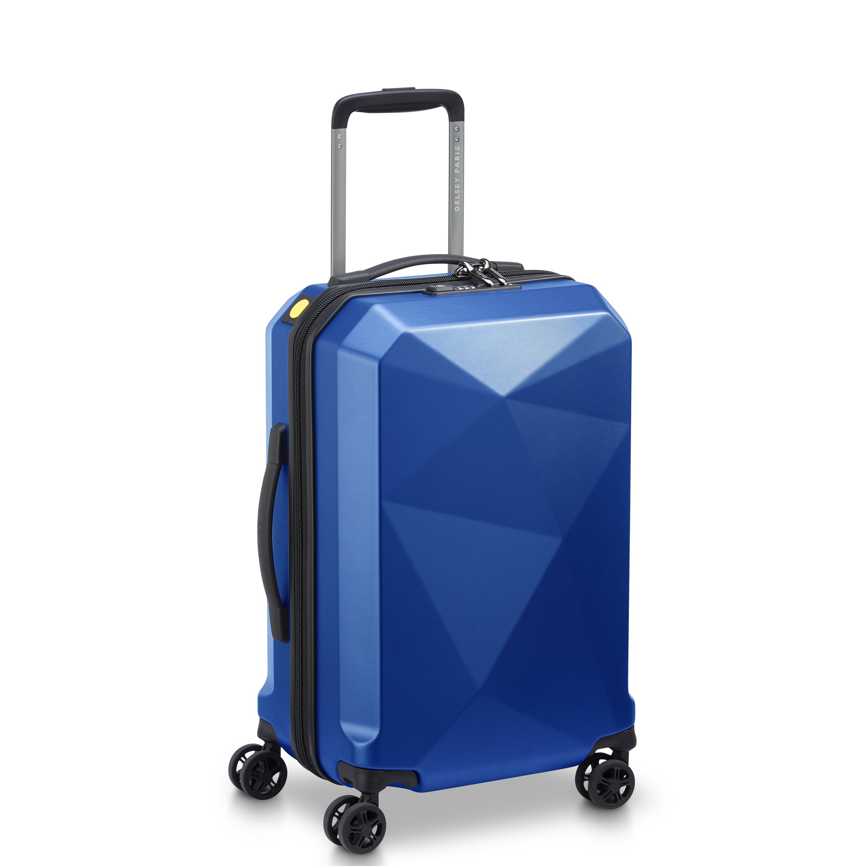 Rigid cabin suitcase Blue