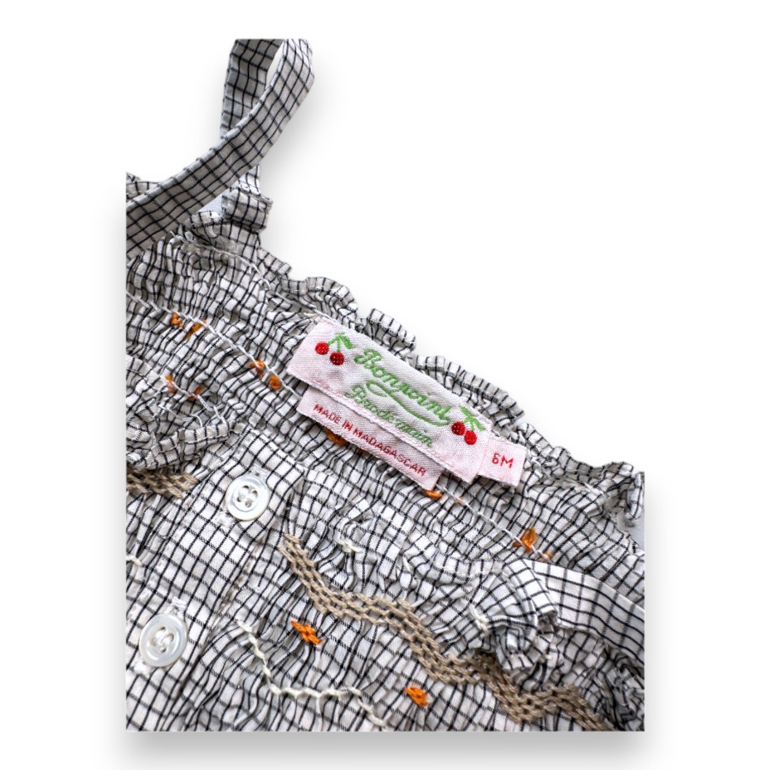 Black Baby Dress - 6 months BONPOINT - Seconde Main Black