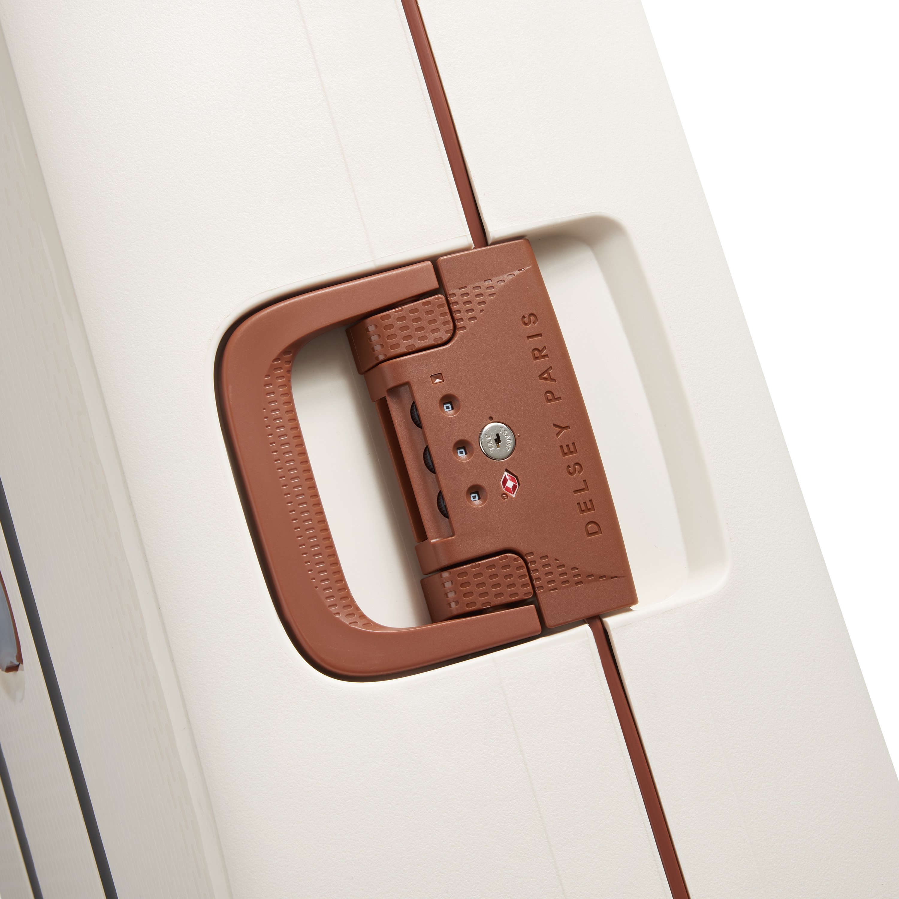 Rigid hold suitcase DELSEY PARIS Beige