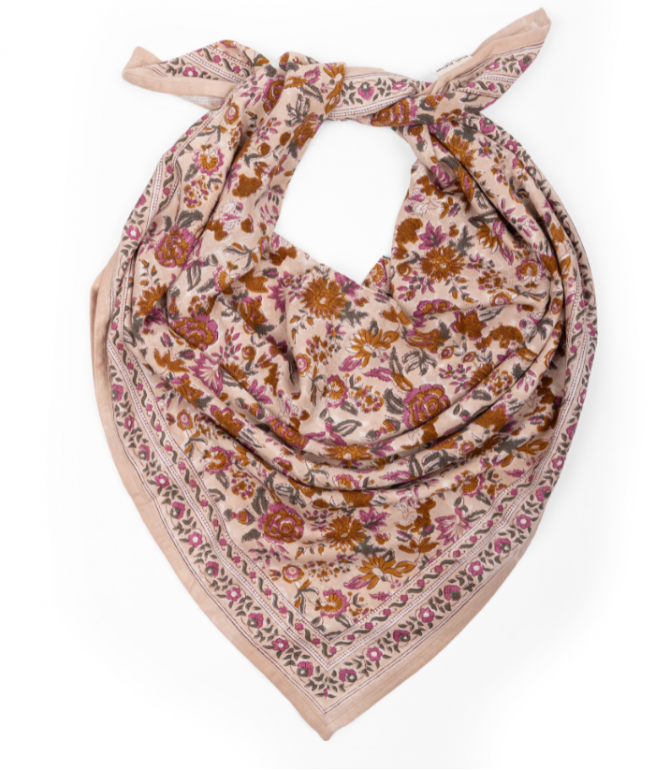 Adult scarf BINDI ATELIER Pink