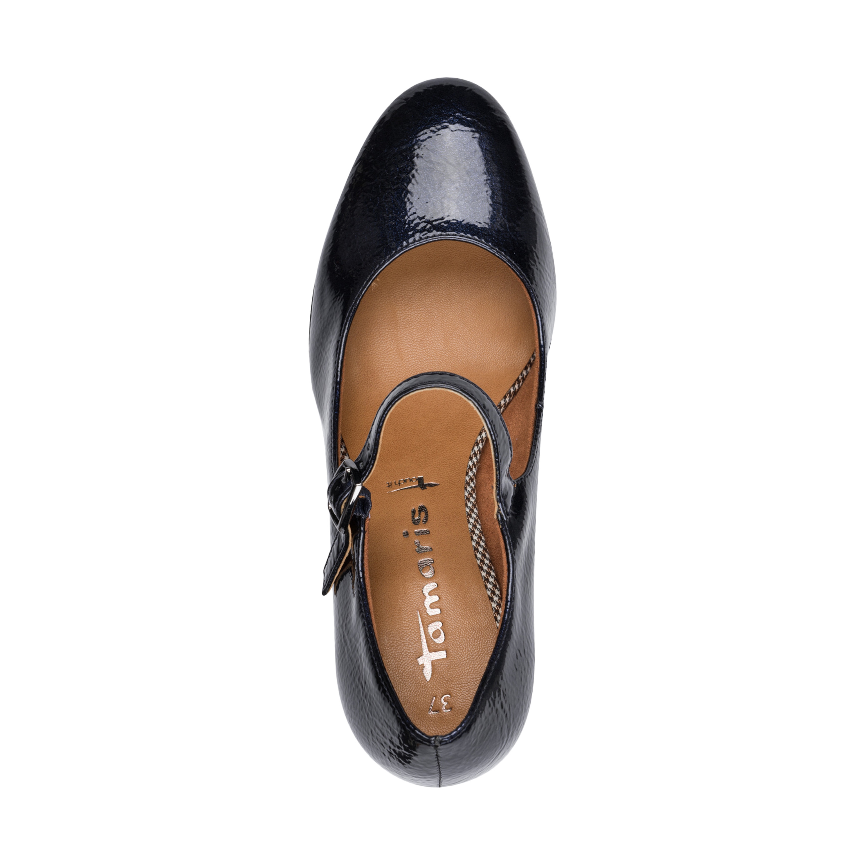 Ballet flats with ankle straps TAMARIS Blue