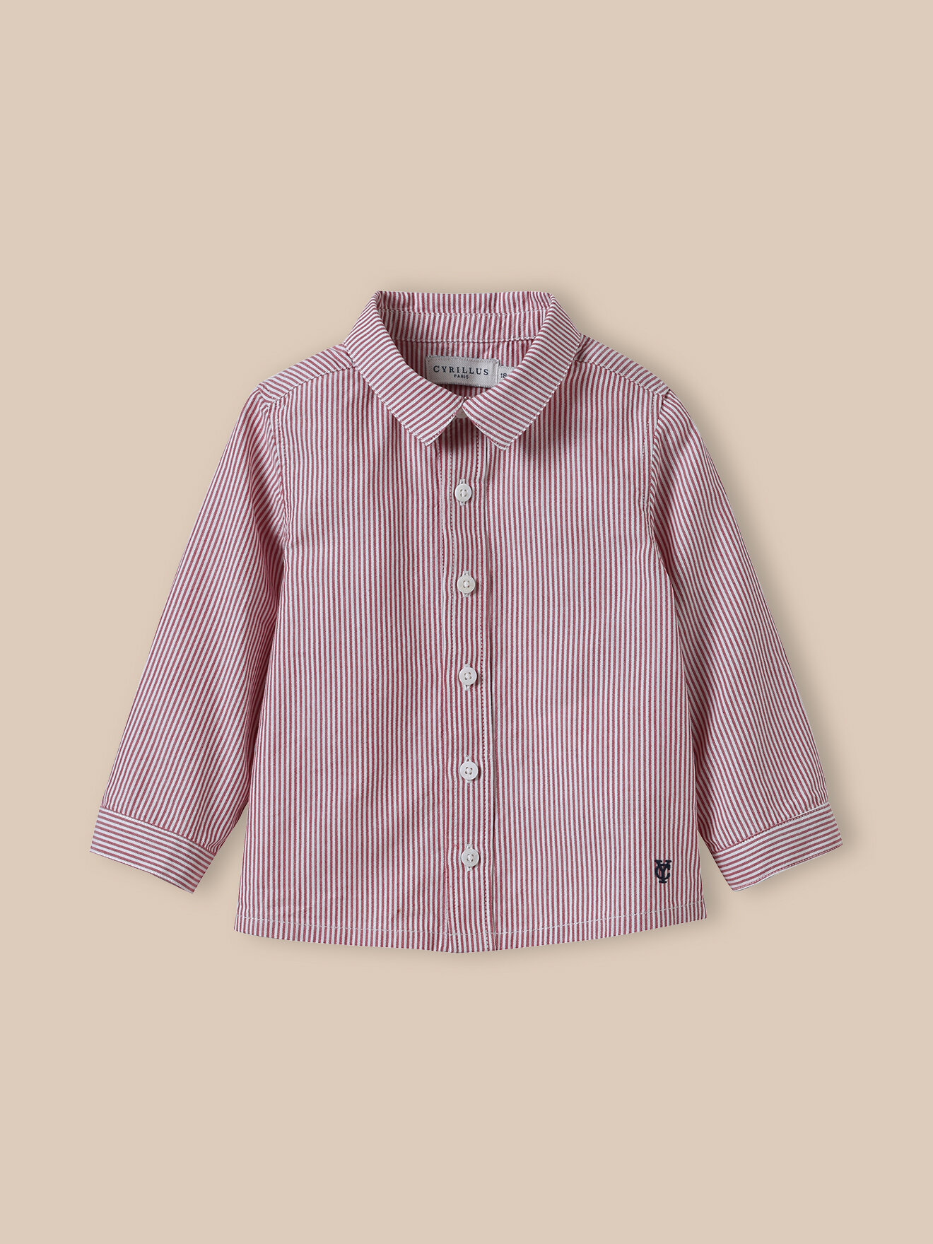 Oxford shirt CYRILLUS Beige