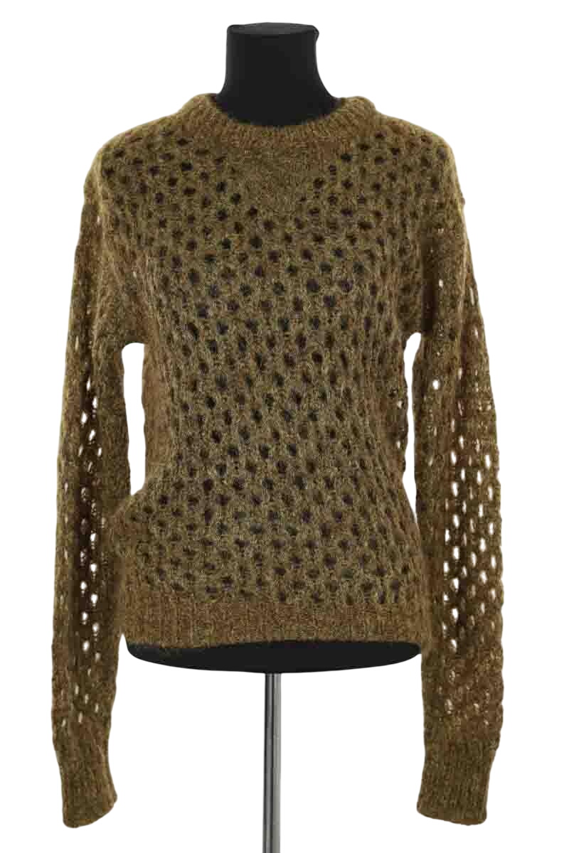 Khaki wool sweater ISABEL MARANT - Seconde Main Khaki