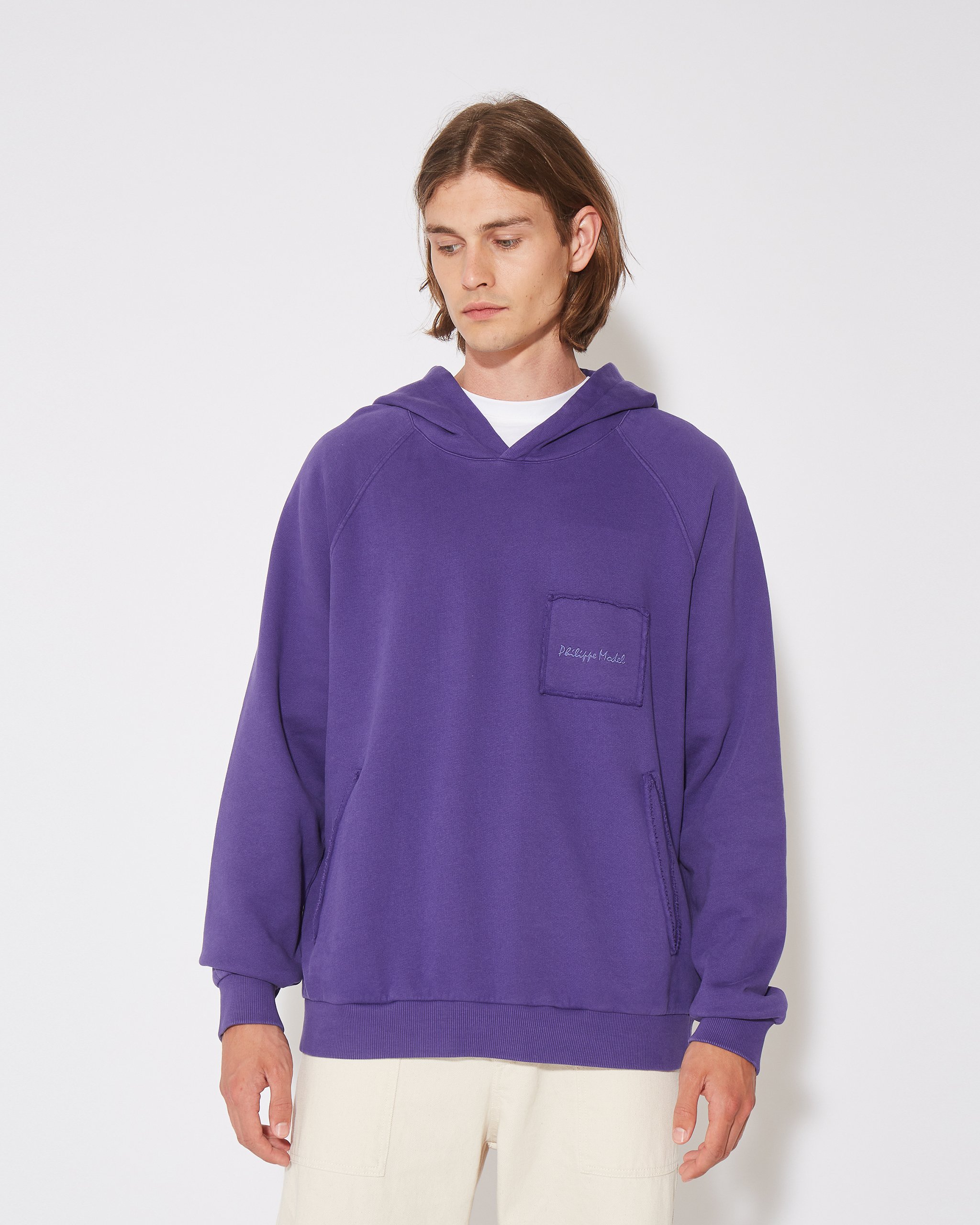 Hoodie PHILIPPE MODEL Purple