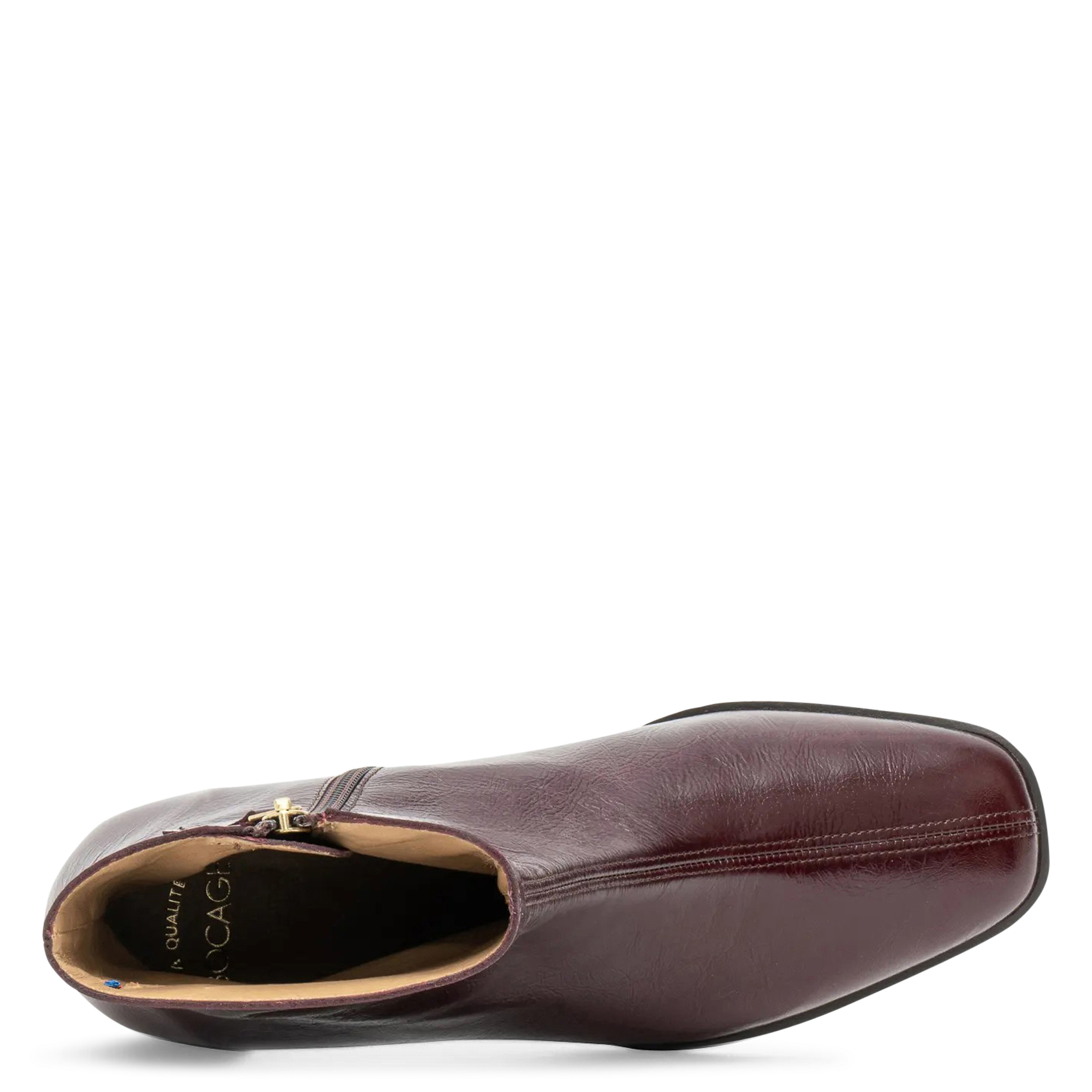 Graham patent leather ankle boots BOCAGE Brown