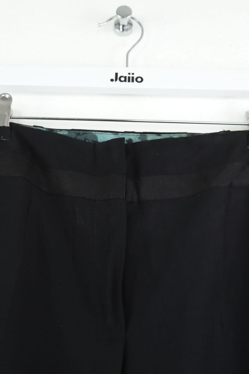 Bandol straight woollen trousers KENZO - SECONDE MAIN Black