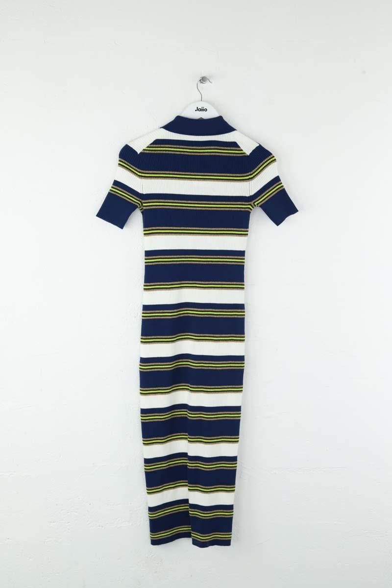 Cotton dress LACOSTE - SECONDE MAIN Blue