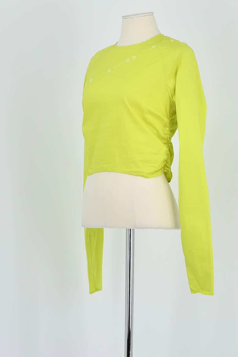 T-shirt GANNI - Seconde Main Yellow