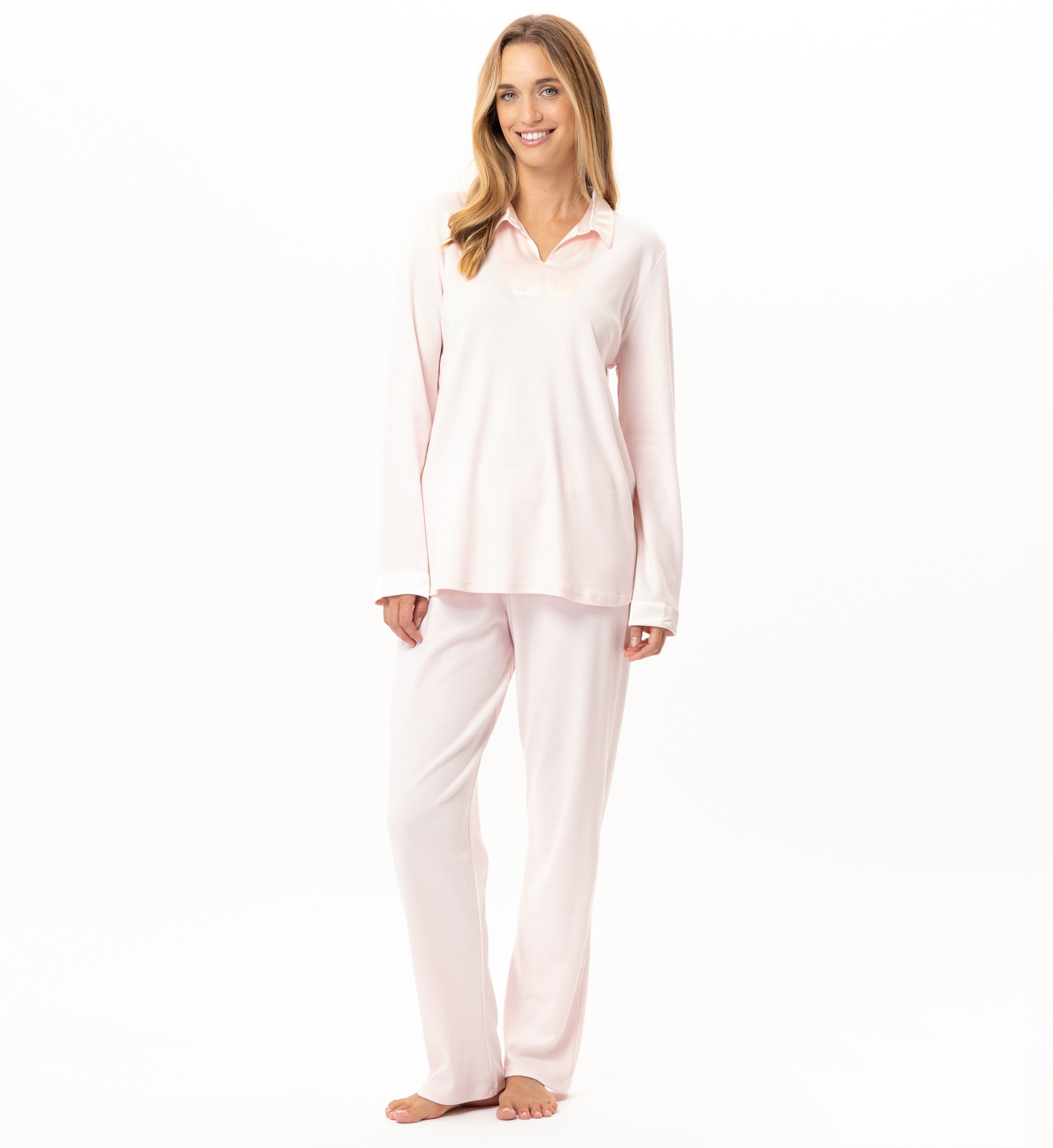 Cotton pajama top LE CHAT Pink