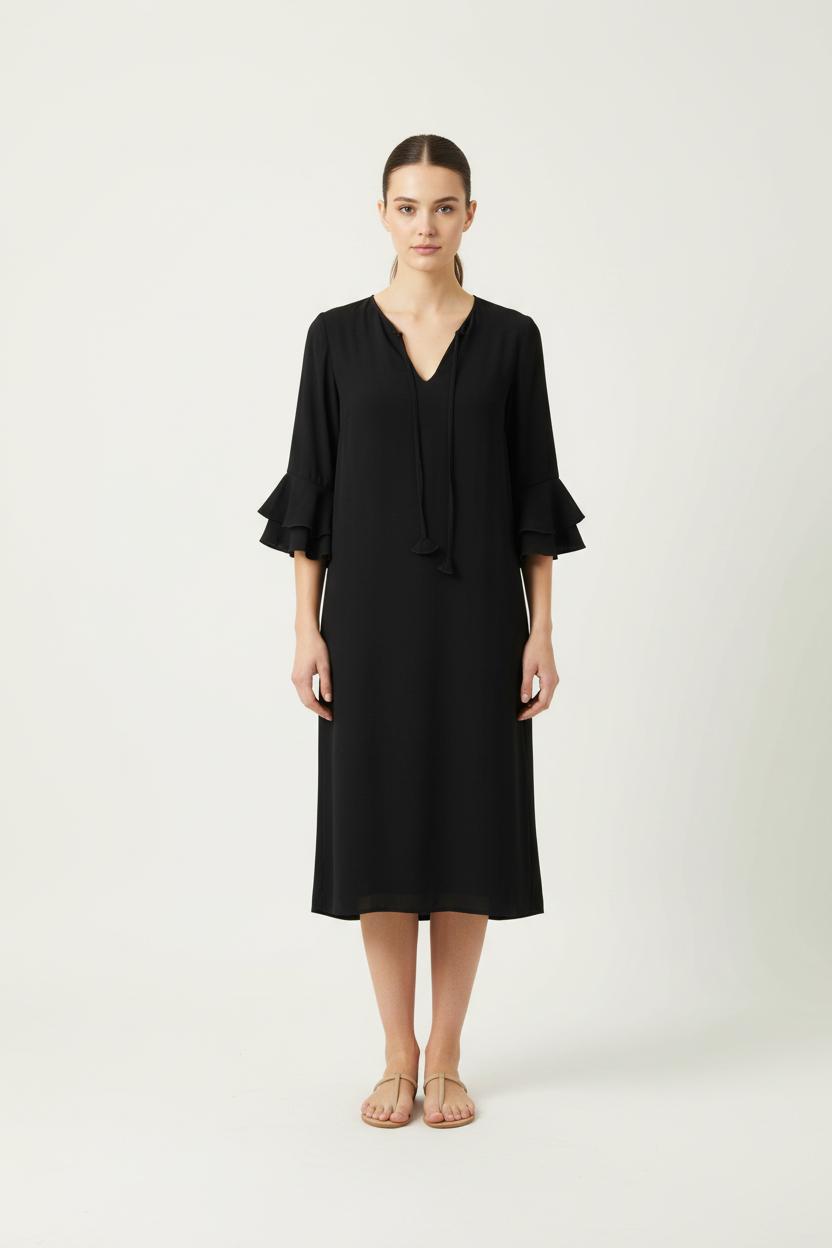 Short & Midi Dress PAULE KA - Seconde main Black