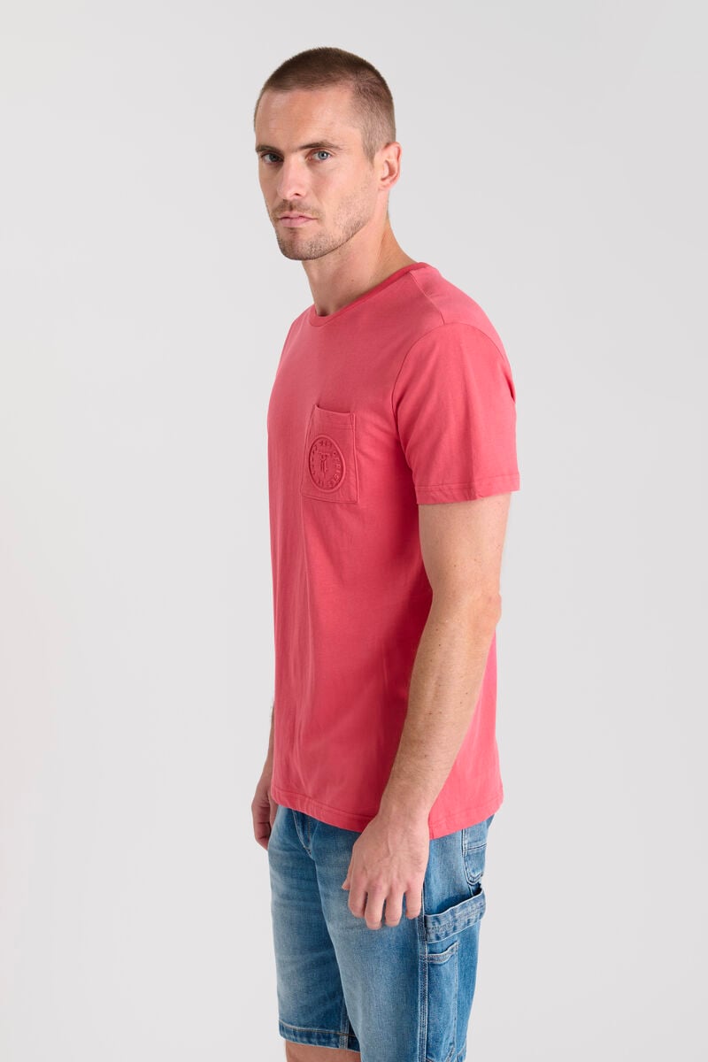 Tommy Badge T-shirt LE TEMPS DES CERISES Pink