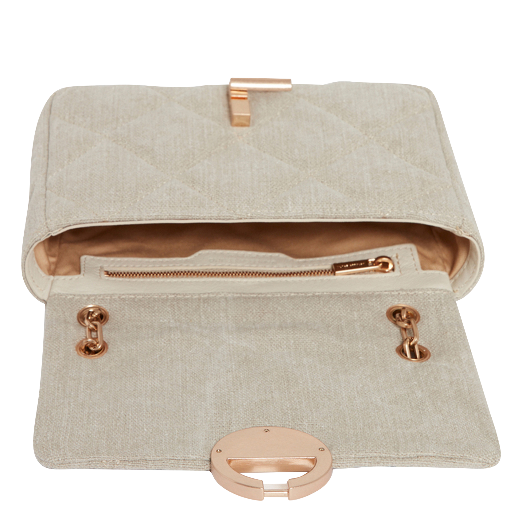 Baindeminuit shoulder bag VANESSA BRUNO Beige