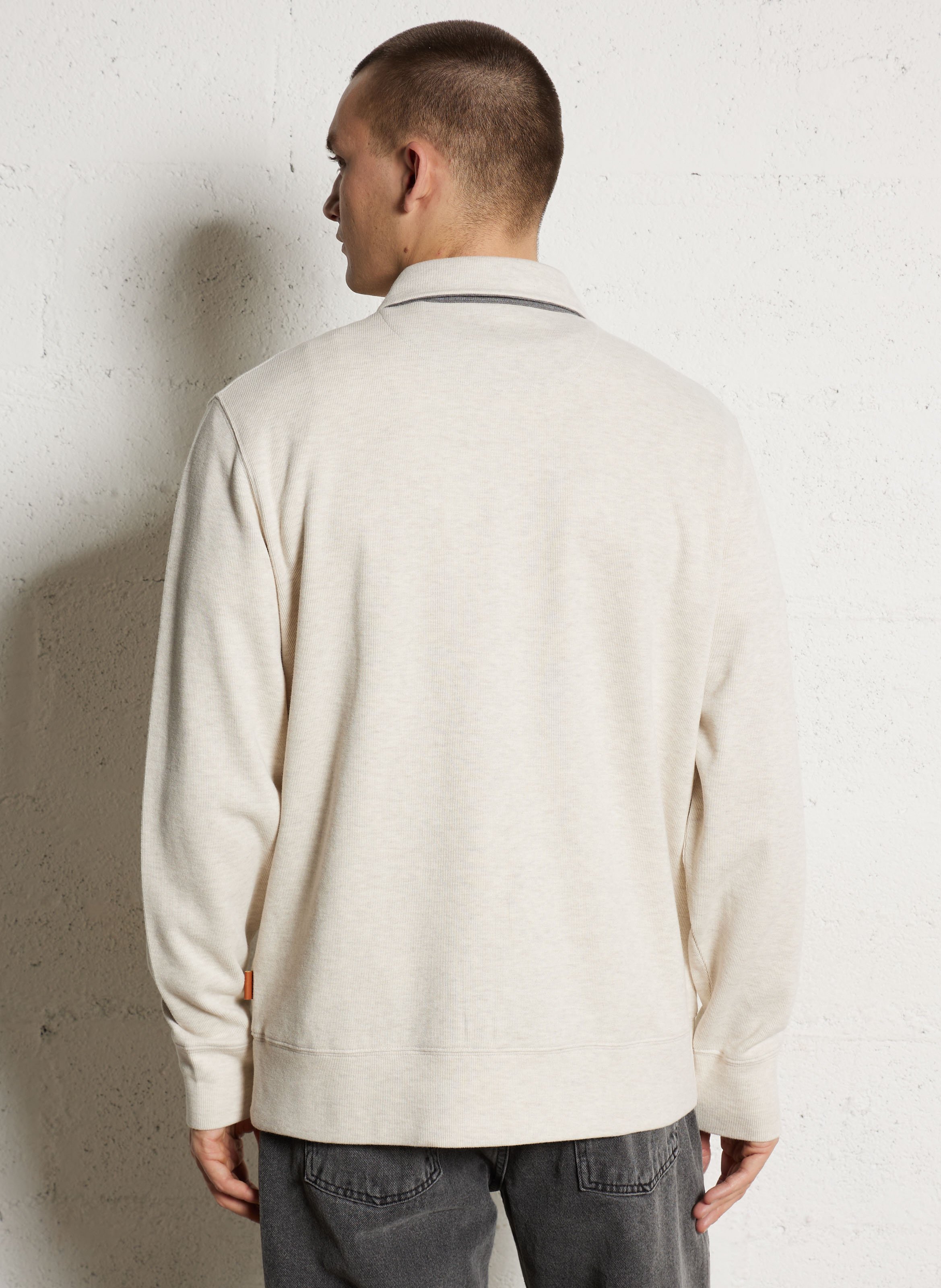 Rechte katoenen polo GANT Beige