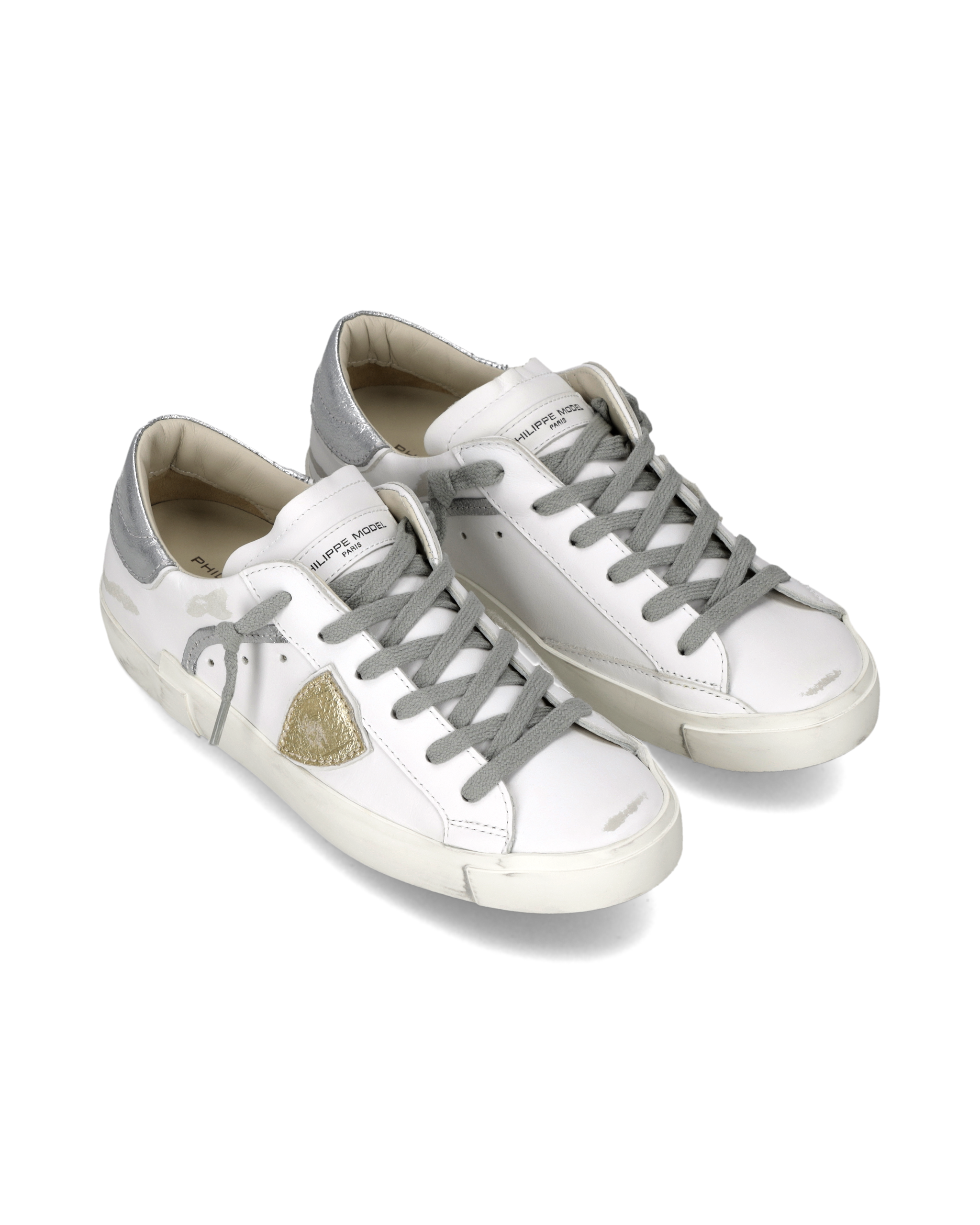 Tennis sneakers. PHILIPPE MODEL Silver