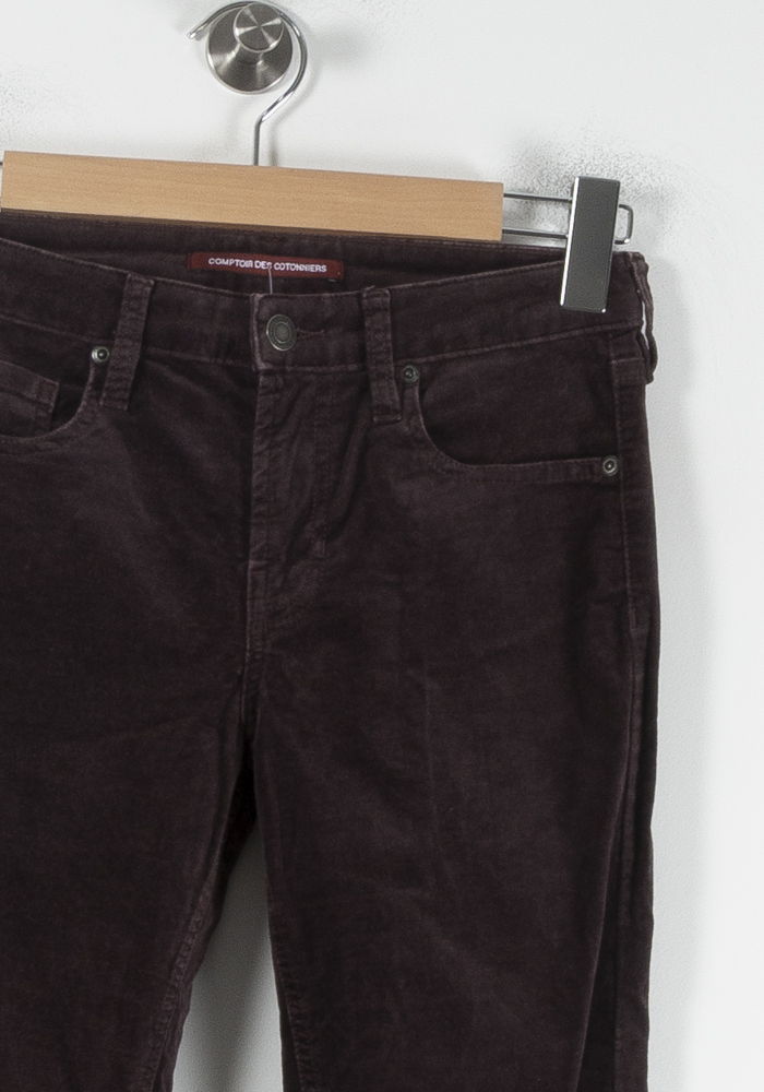 PANTS COMPTOIR DES COTONNIERS - Seconde main Purple