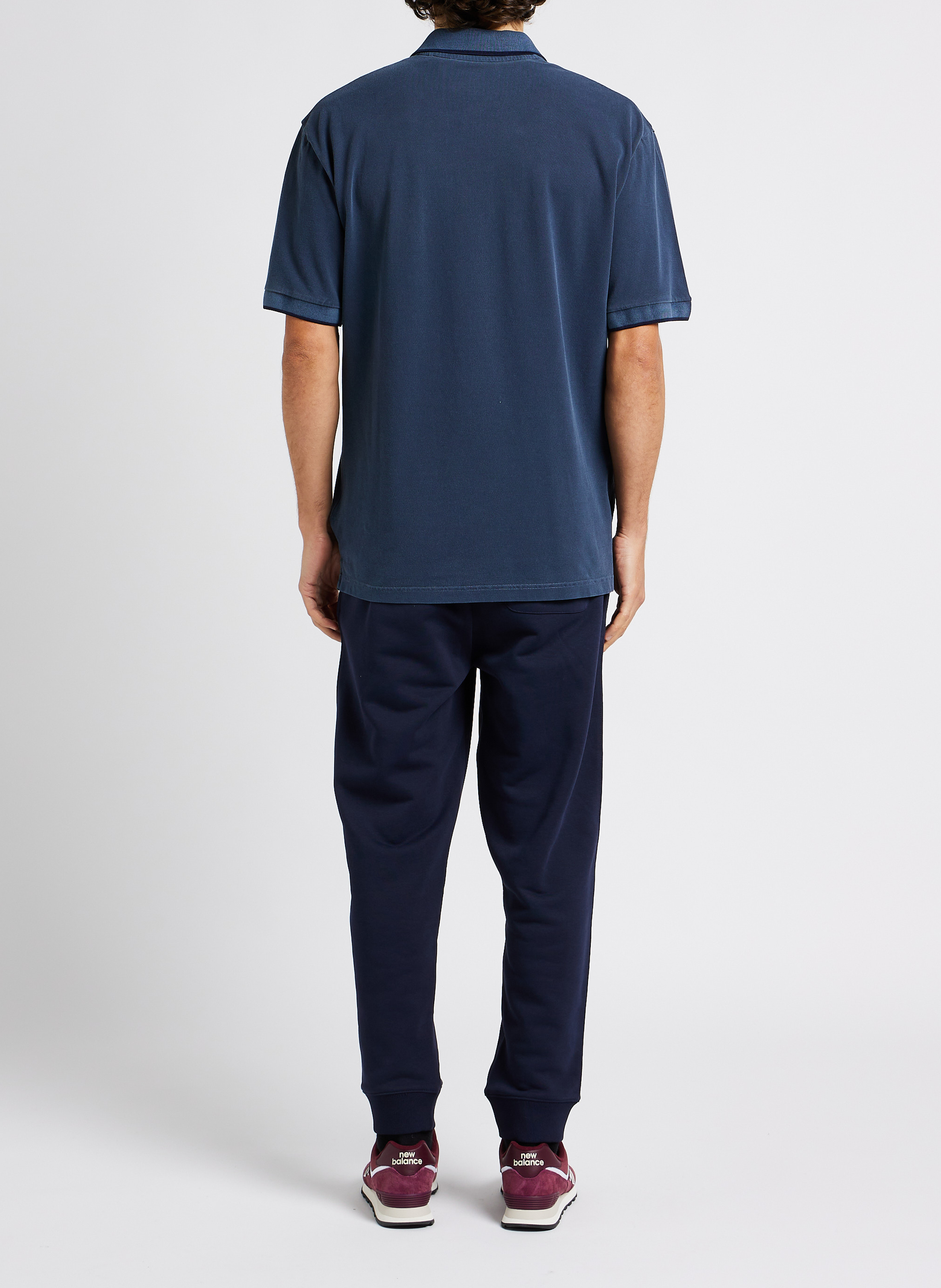 Cotton-blend track pants GANT Blue