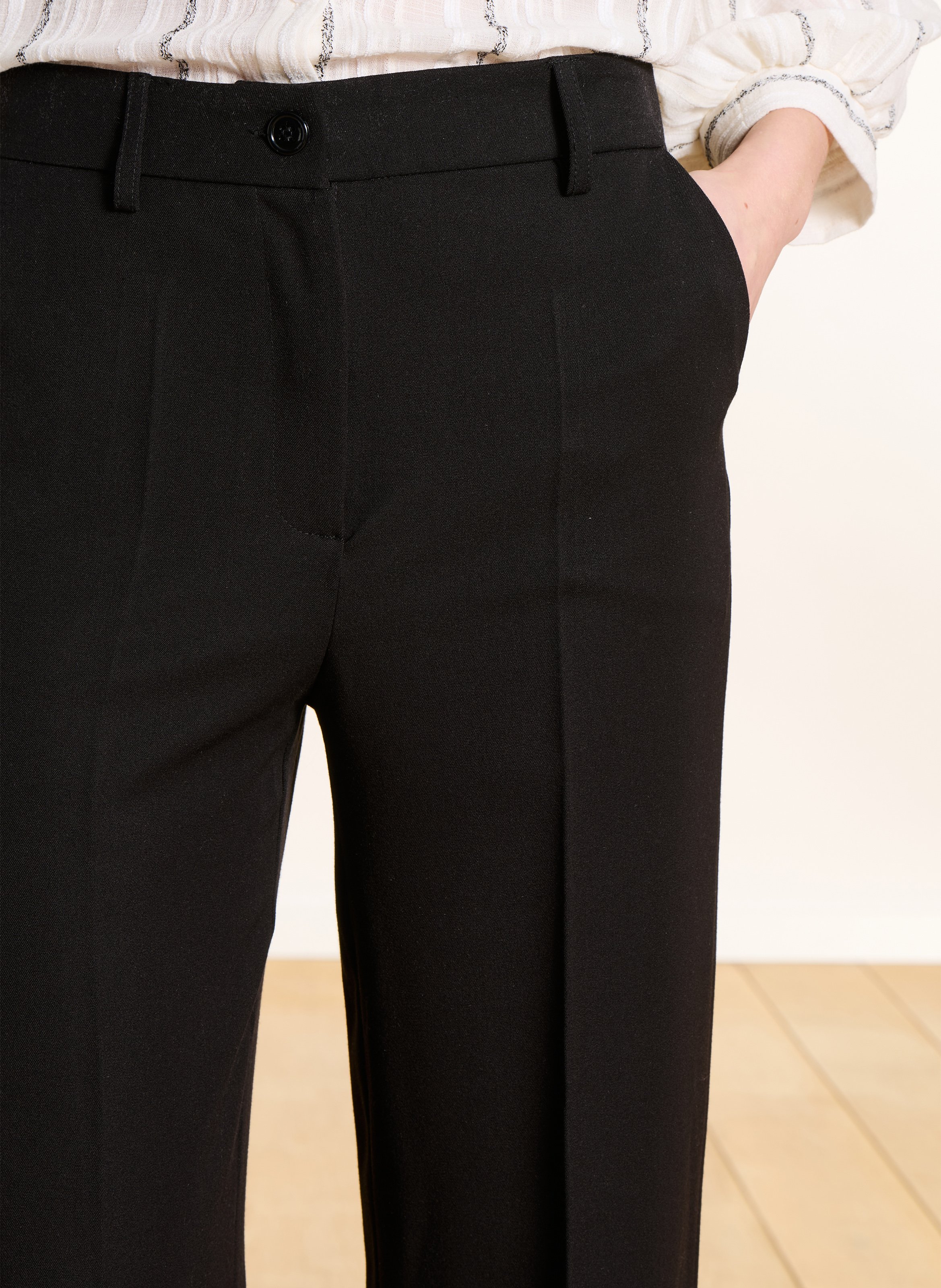 Pantalon large  LA FEE MARABOUTEE Noir