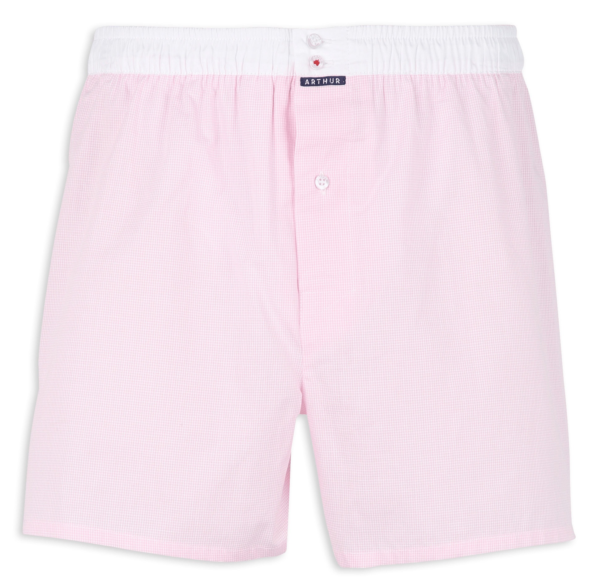 Baumwoll-Boxershorts ARTHUR Rosa