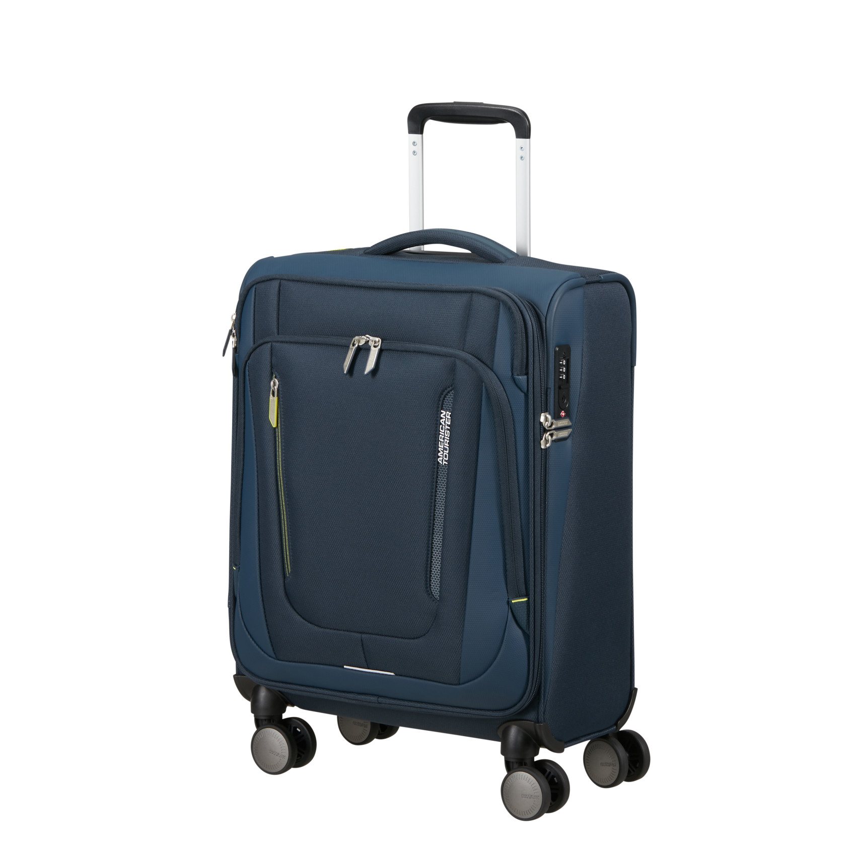 Wanderlite 4-Wheel Carry-On Suitcase AMERICAN TOURISTER Blue