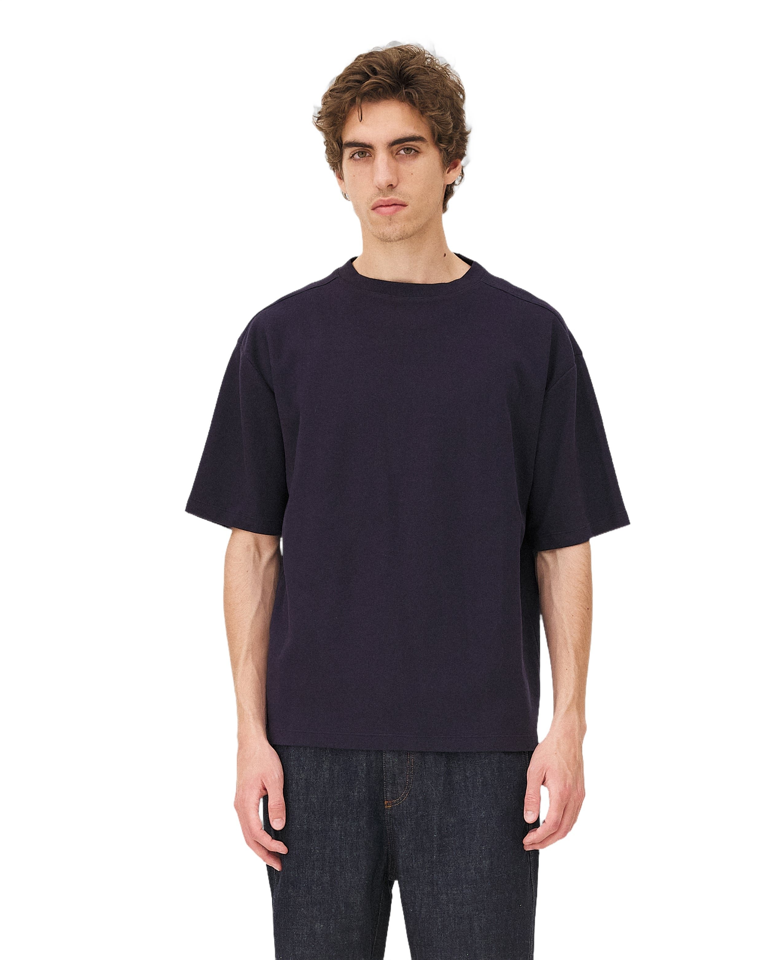 Oversized t-shirt navy Noyoco Blue