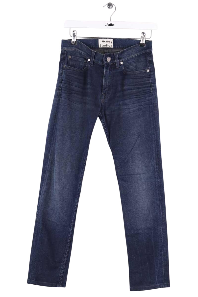 - Straight-leg jeans
- 5 pockets
- Straight cut
- Faded effect ACNE STUDIOS - Seconde Main Blue
