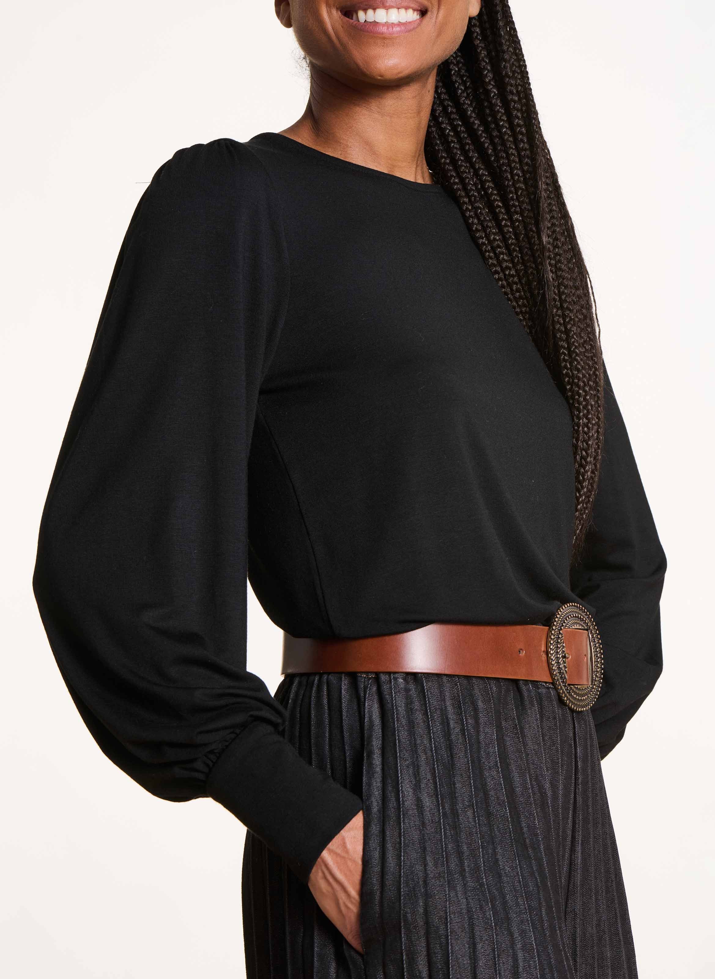 Tee-shirt oversize LA FEE MARABOUTEE Noir