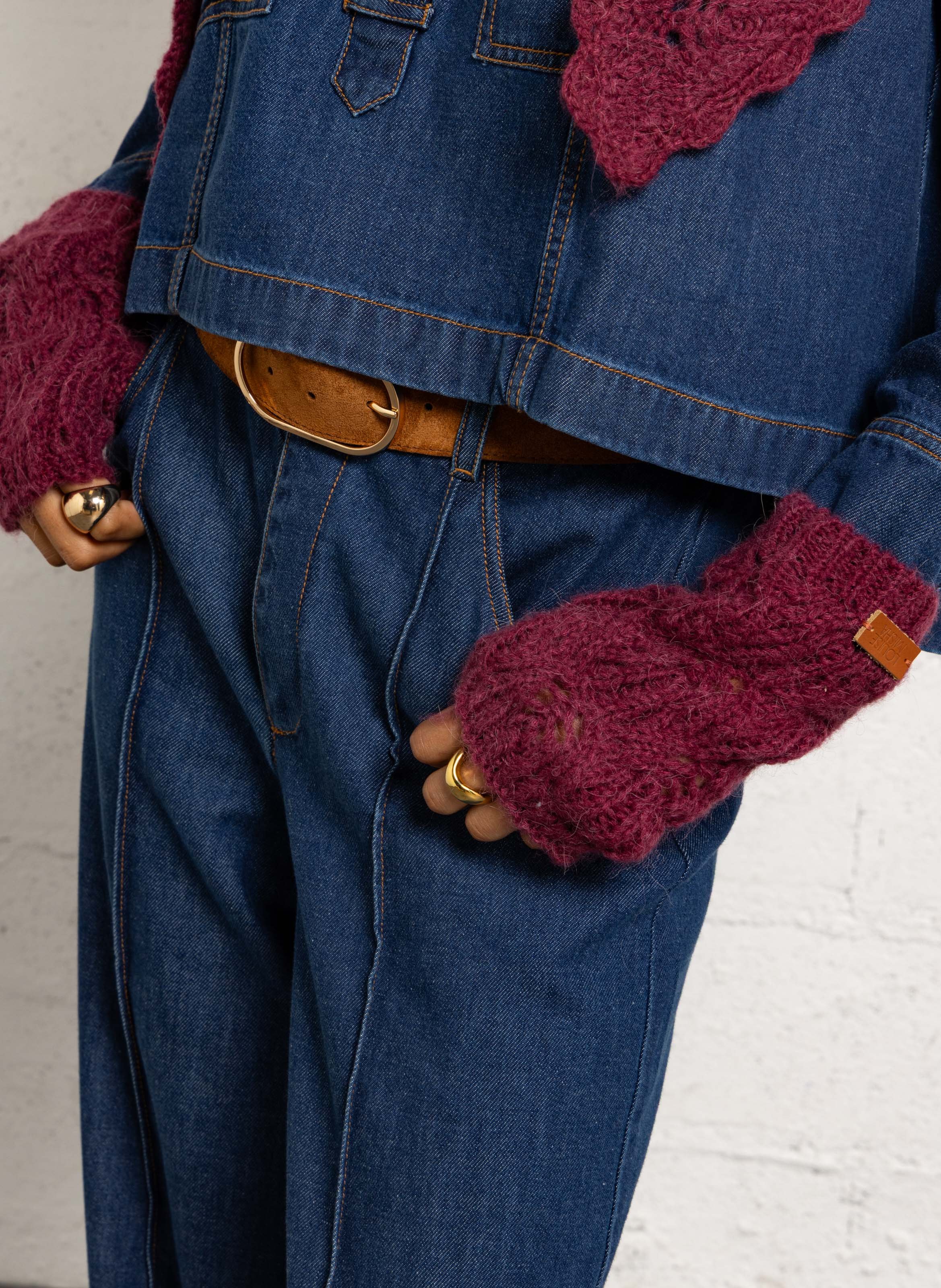 Mittens LOUISE MISHA Violet