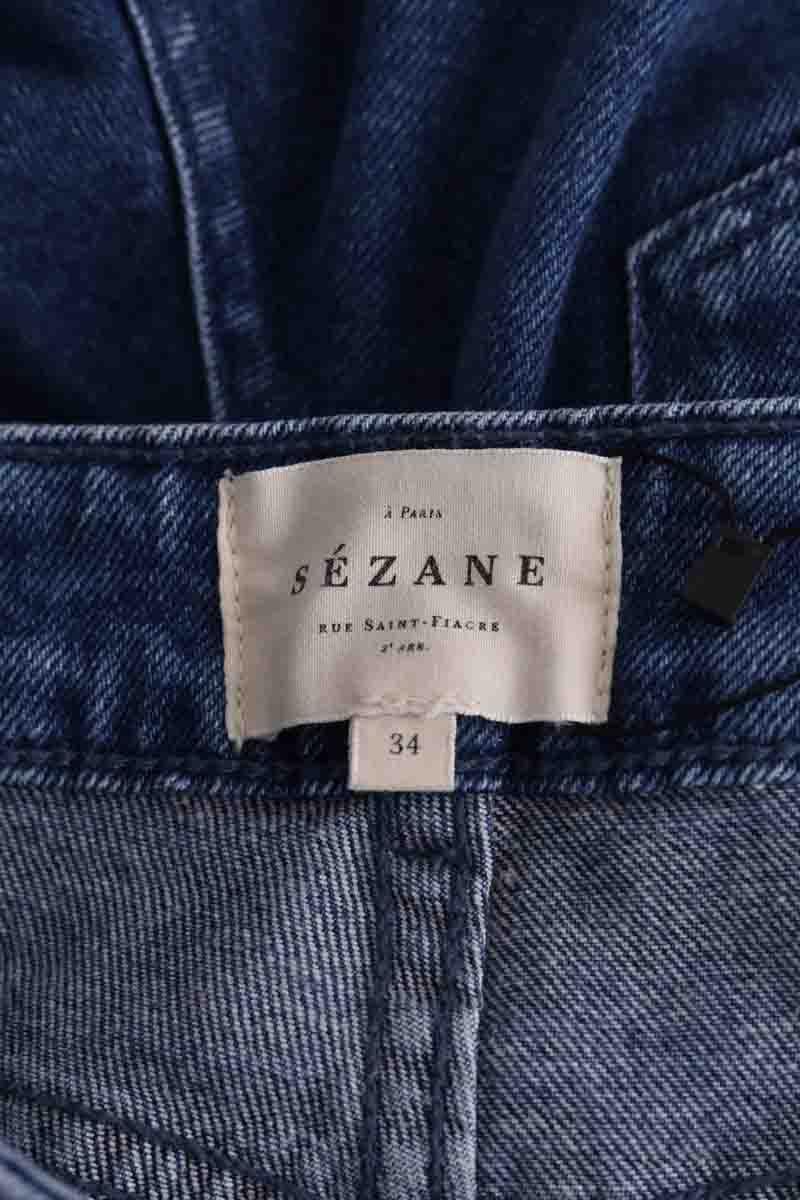 Straight jeans  SEZANE - Seconde main Blue