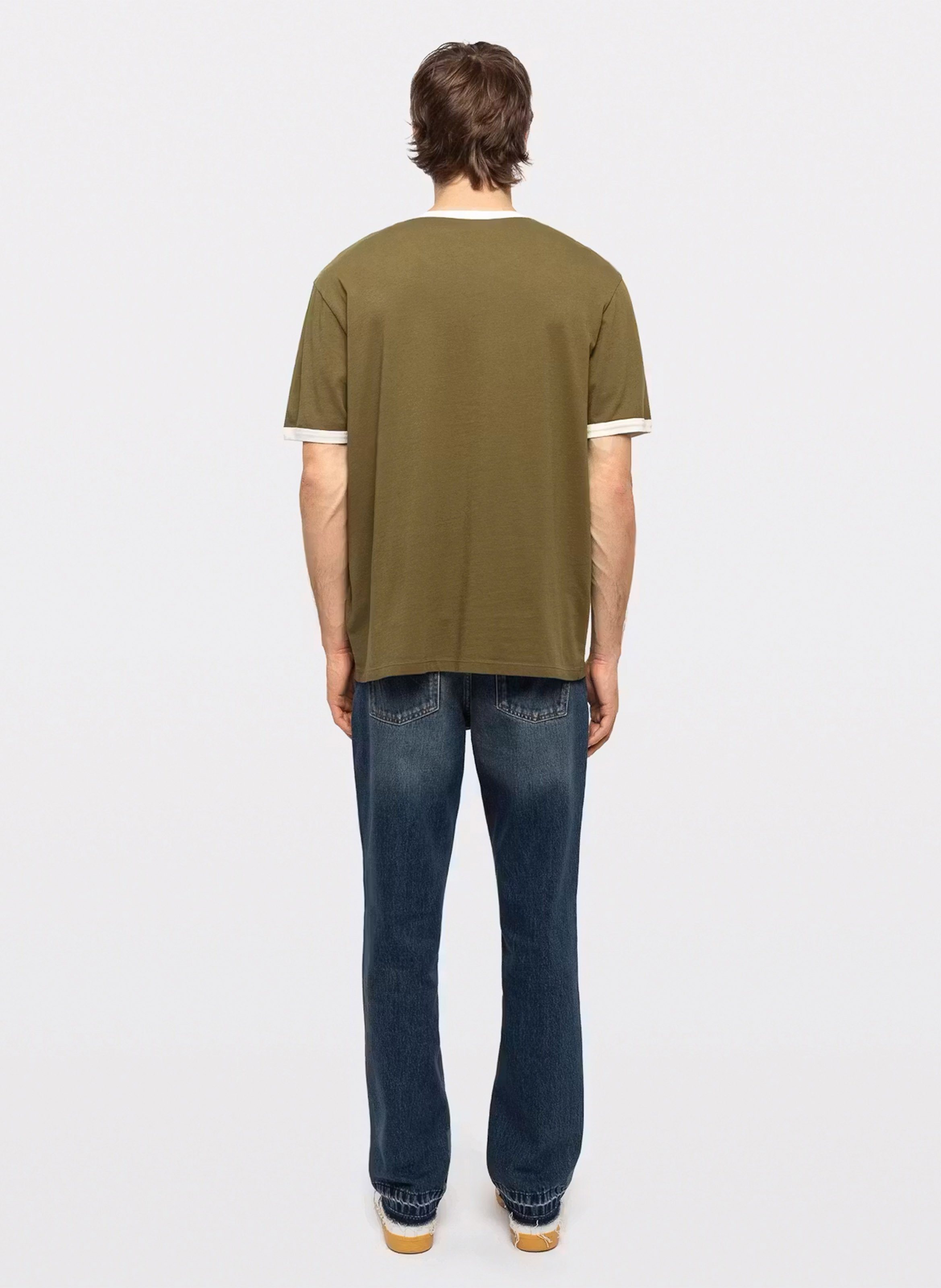 Tee-shirt droit à détail brodé ZADIG&VOLTAIRE Vert