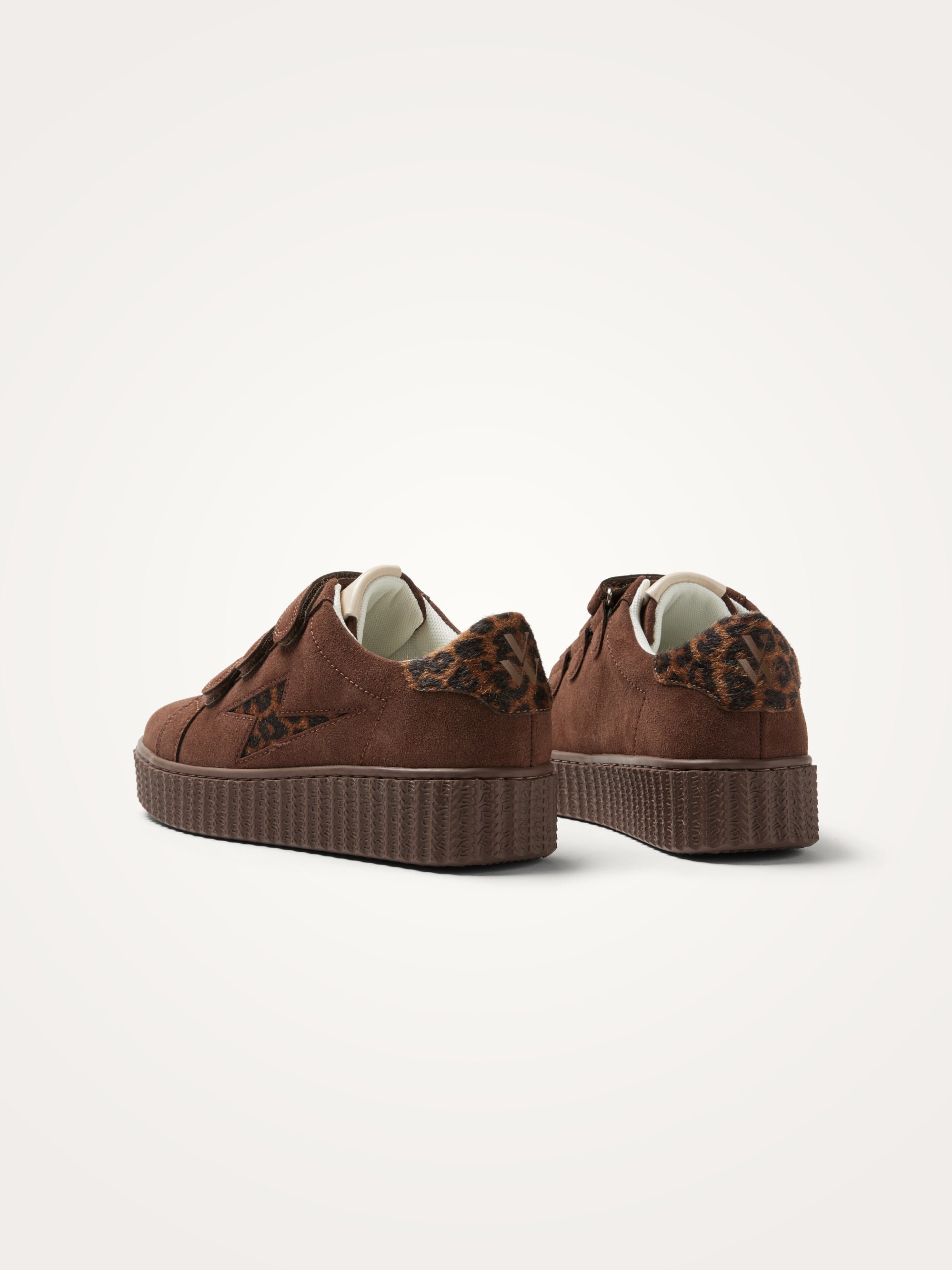 Low Velcro trainers VANESSA WU Brown