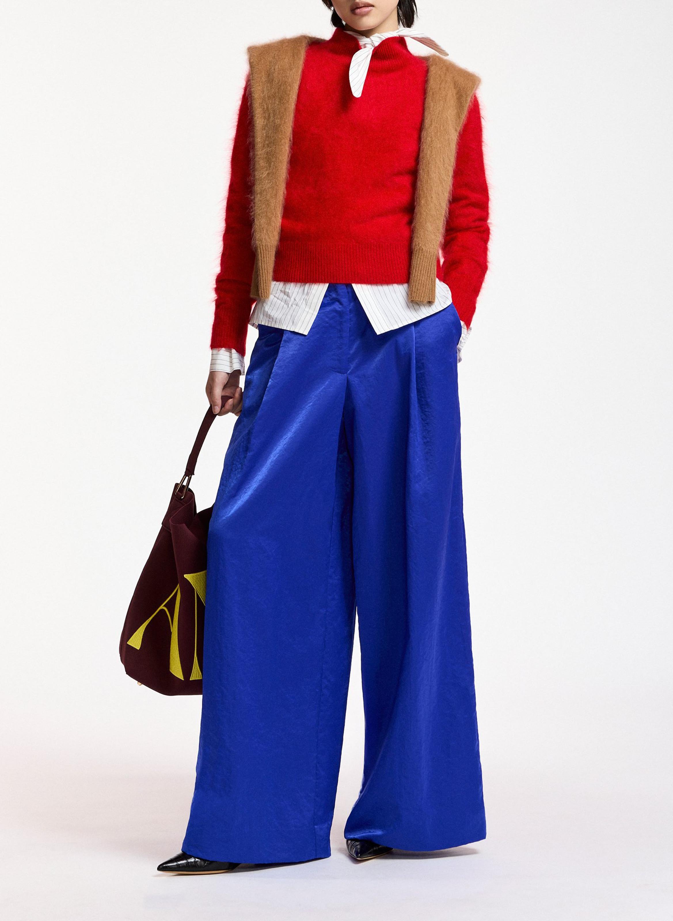 Wide-leg pants ESSENTIEL ANTWERP Blue