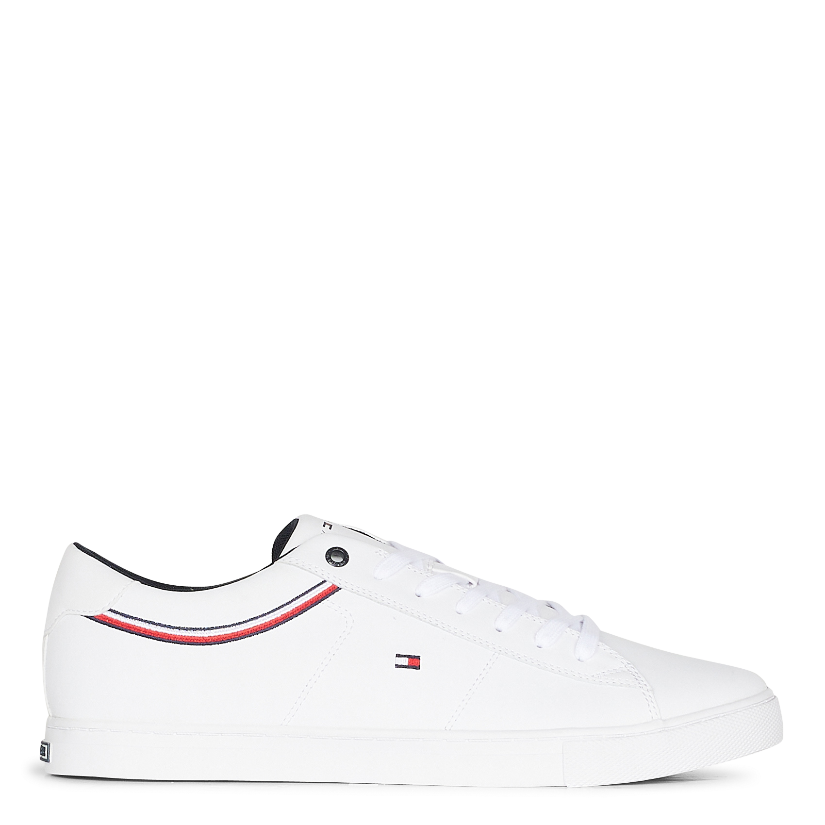 Lage, Leren Sneakers White Tommy Hilfiger - Heren | Place des Tendances