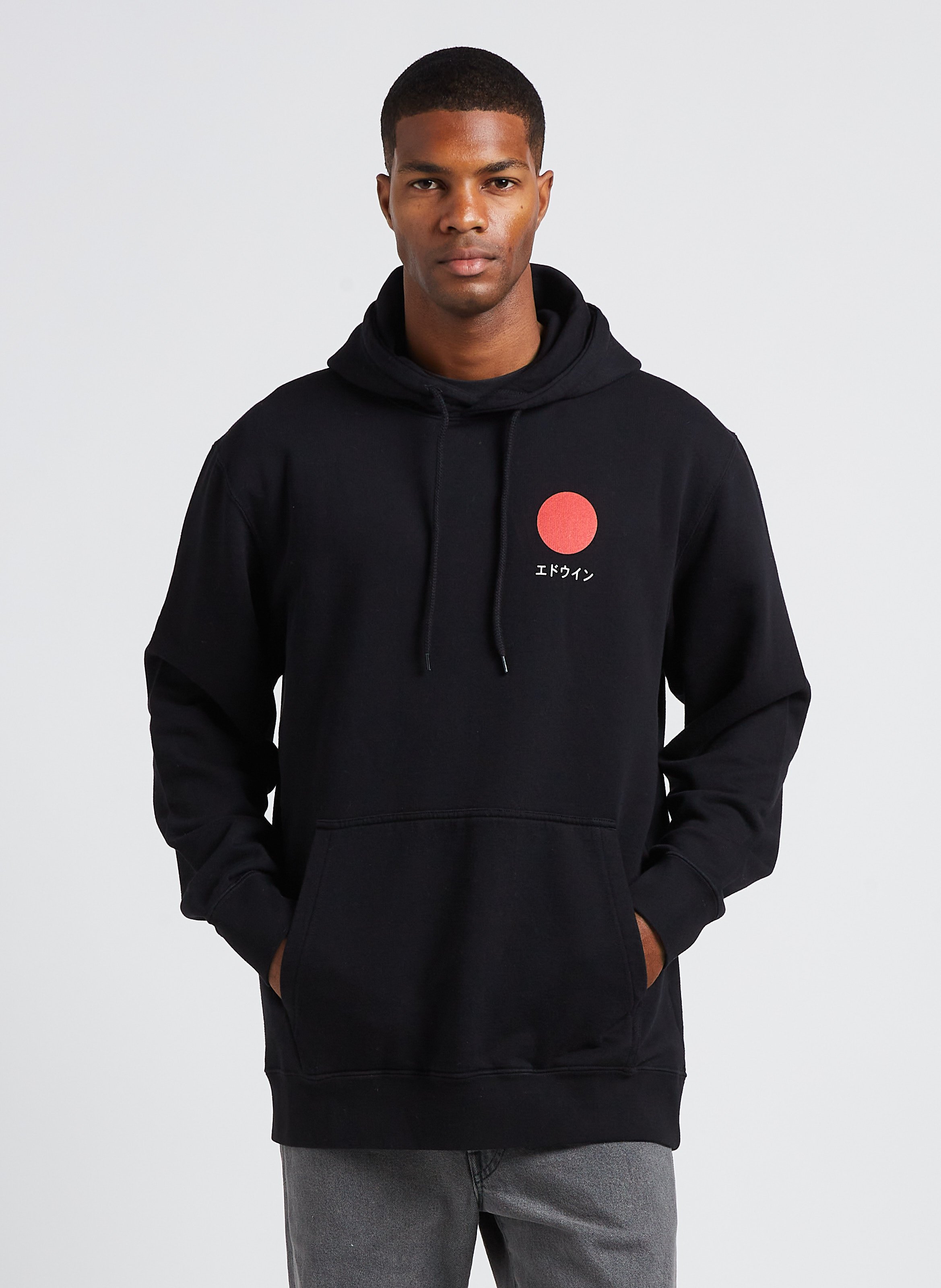 Edwin best sale black hoodie