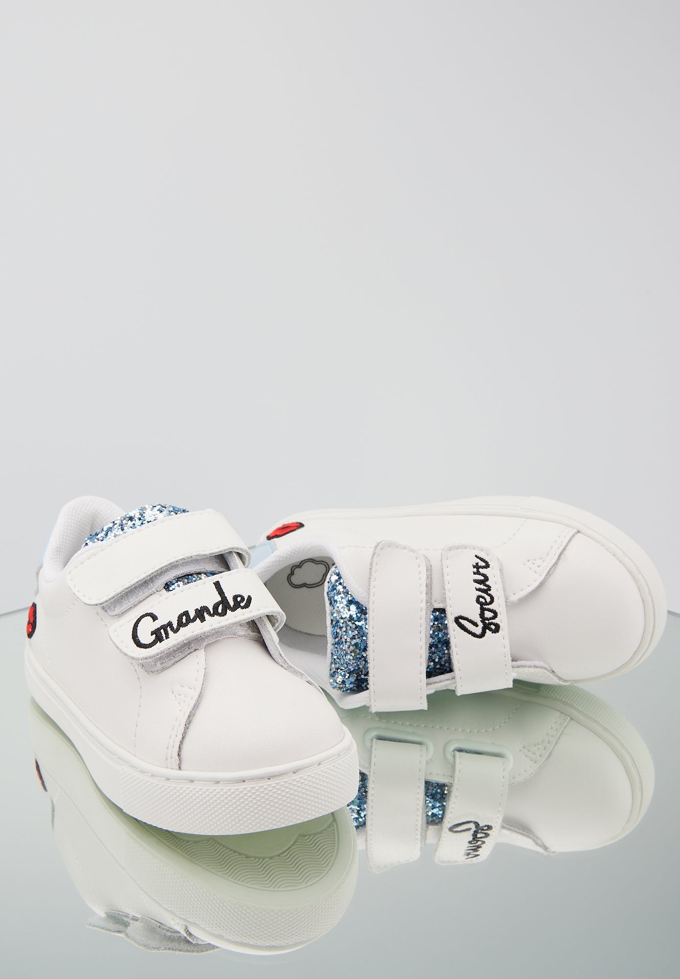 Leather sneakers BONS BAISERS PARIS White