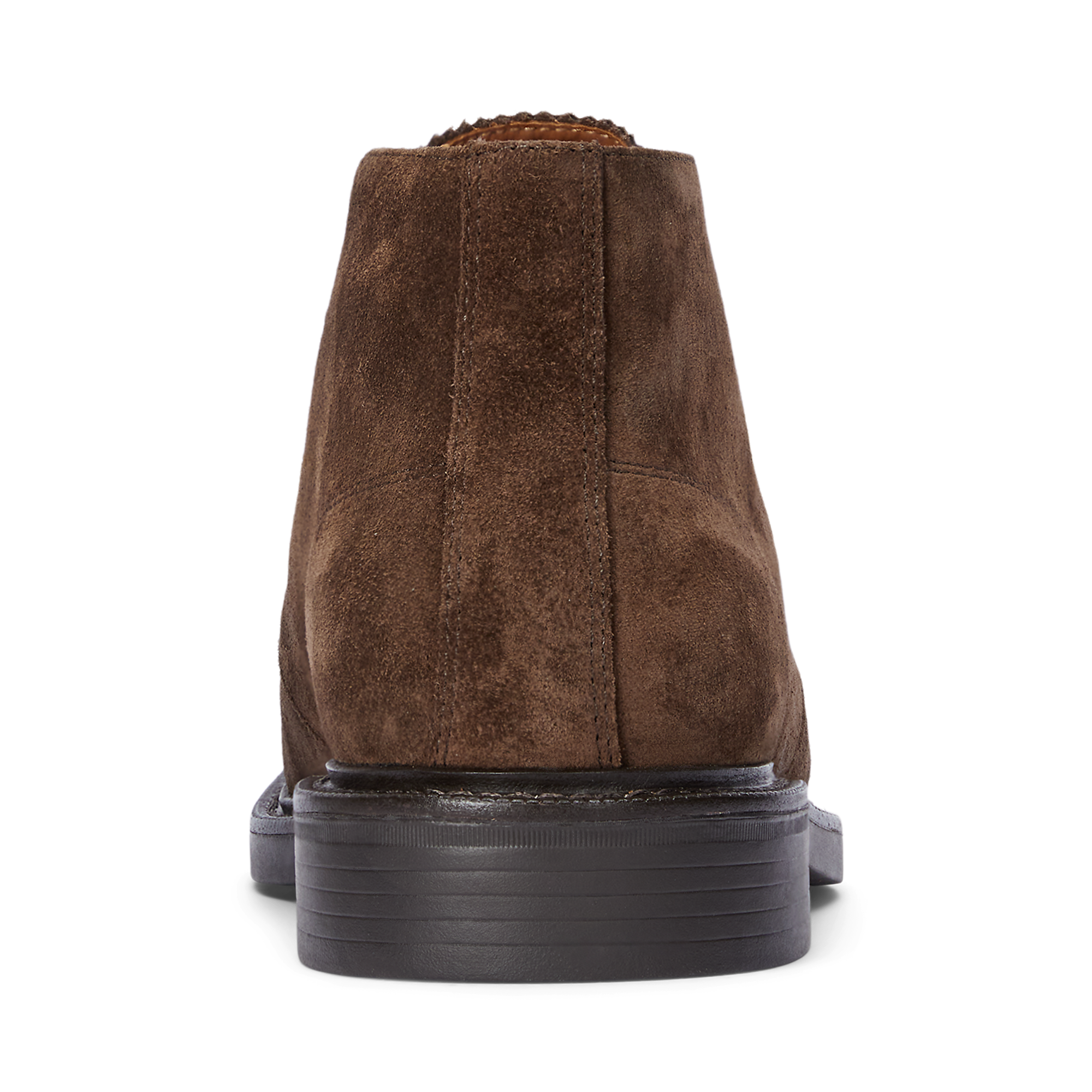 Bottines en cuir velours POLO RALPH LAUREN Marron