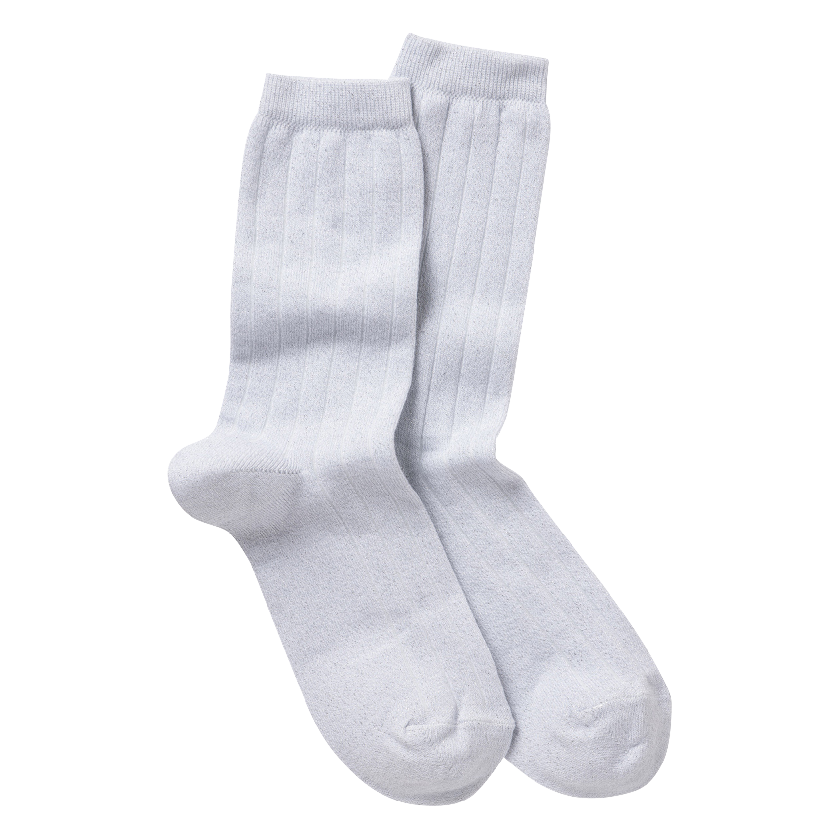 Baumwollsocken mit Logo ROYALTIES Silber