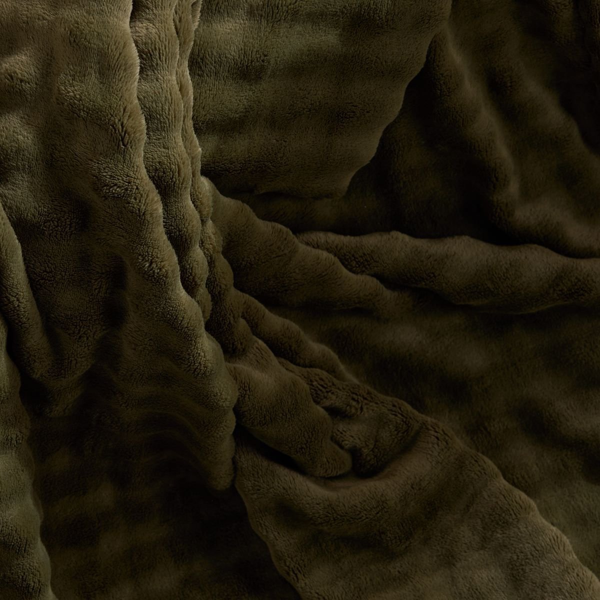 Plain checkered pattern TODAY LINGE DE MAISON Green