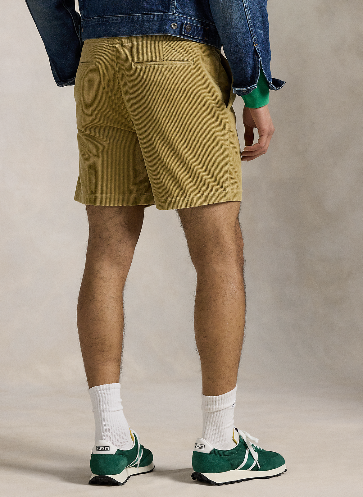 Straight cotton shorts POLO RALPH LAUREN Beige