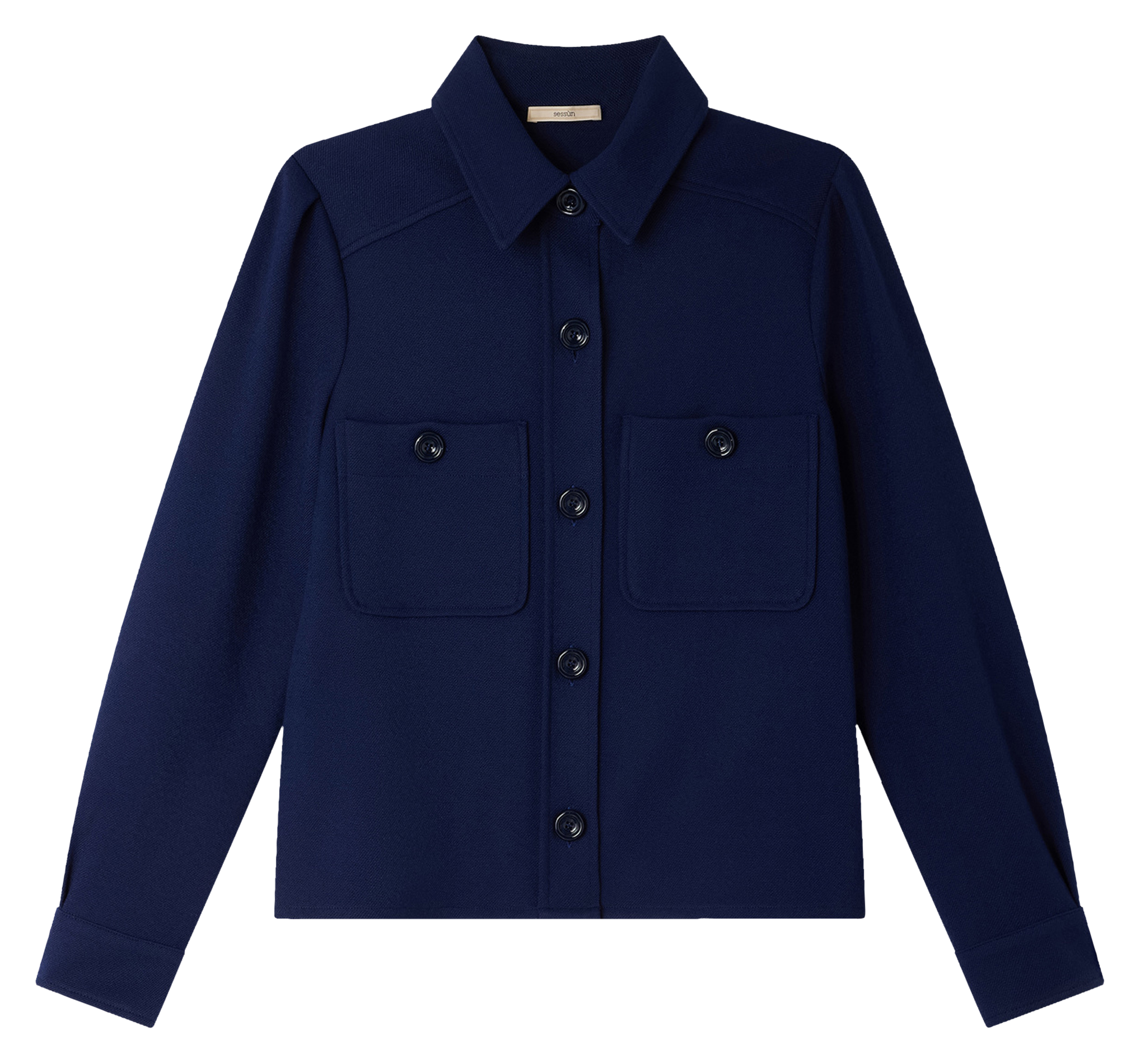 Chemise col classique droite SESSUN Bleu