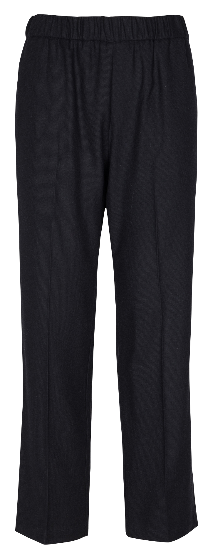 Pantalon carotte élastiqué uni POMANDERE Bleu