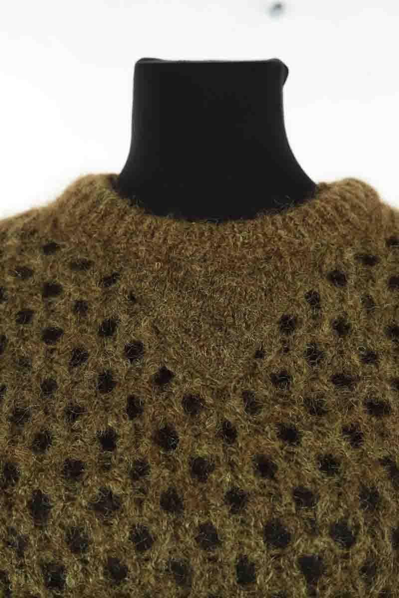 Khaki wool sweater ISABEL MARANT - Seconde Main Khaki