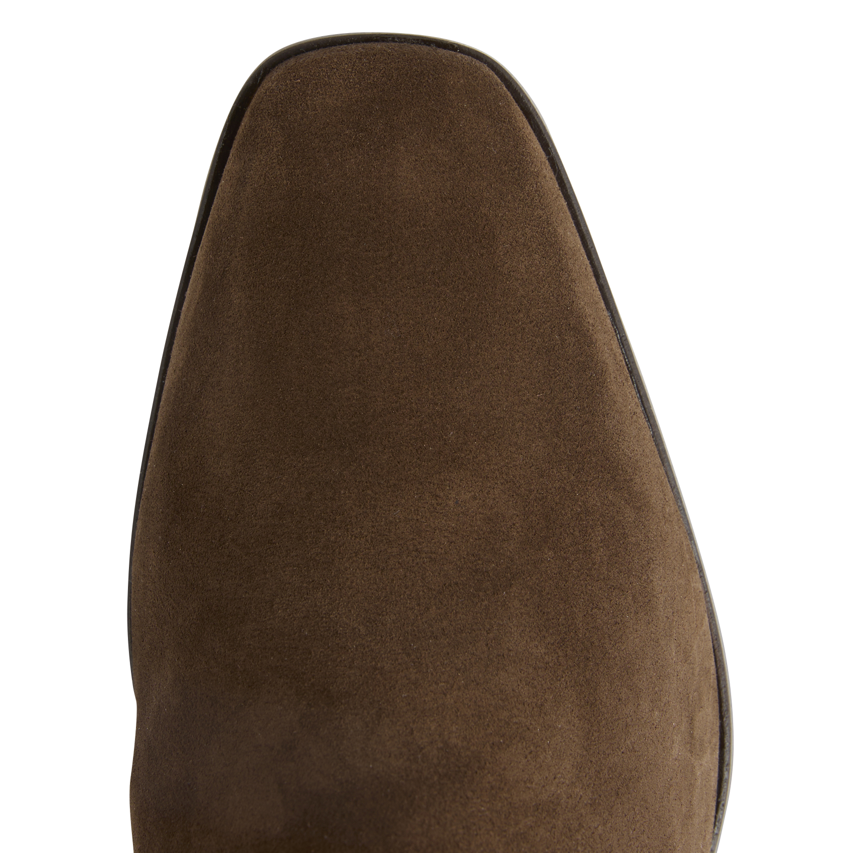 Suede leather ankle boot RIVECOUR Brown