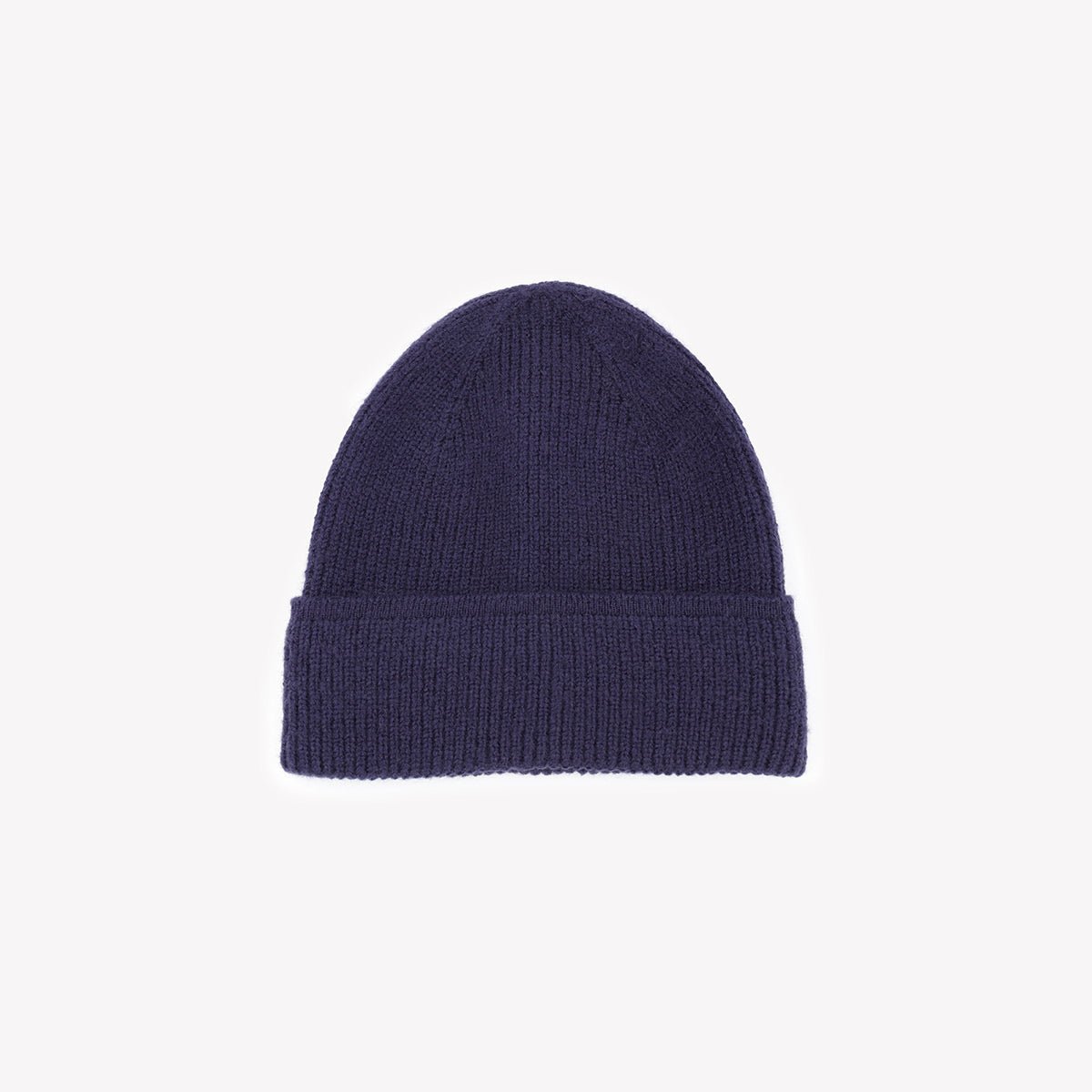 Plain reversible beanie SERGE BLANCO Blue