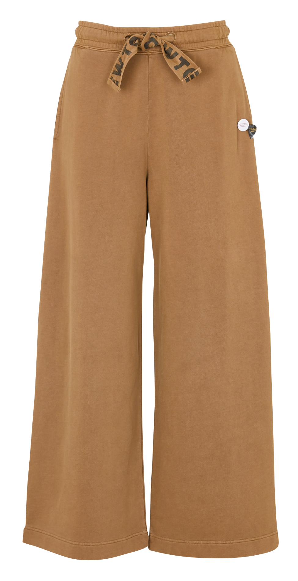 Wide cotton jogging pants NEWTONE Brown